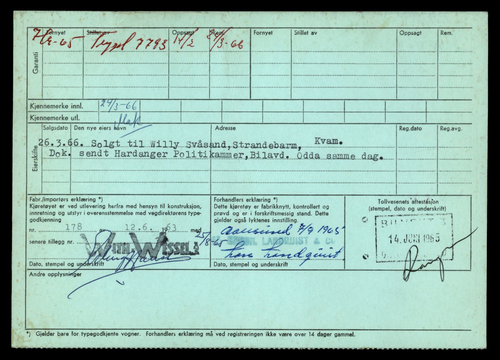 Møre og Romsdal vegkontor - Ålesund trafikkstasjon, AV/SAT-A-4099/F/Fe/L0037: Registreringskort for kjøretøy T 13031 - T 13179, 1927-1998, p. 1487