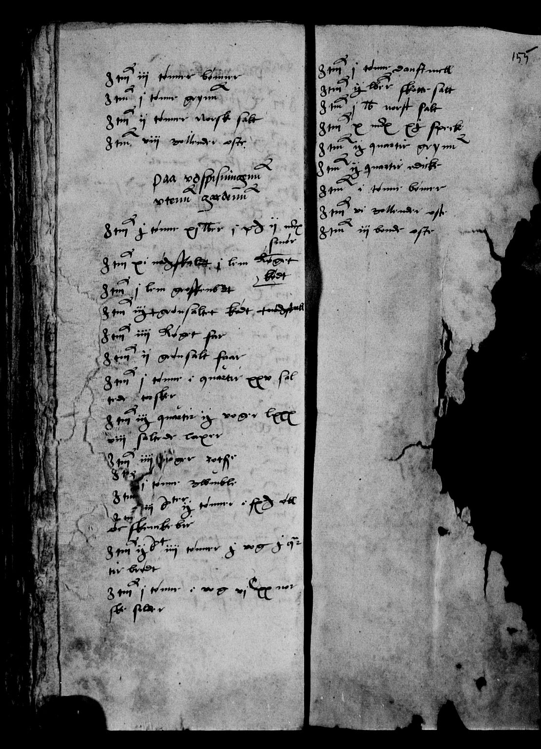 Rentekammeret inntil 1814, Reviderte regnskaper, Lensregnskaper, AV/RA-EA-5023/R/Ra/L0011: Bergenhus len, 1522-1557