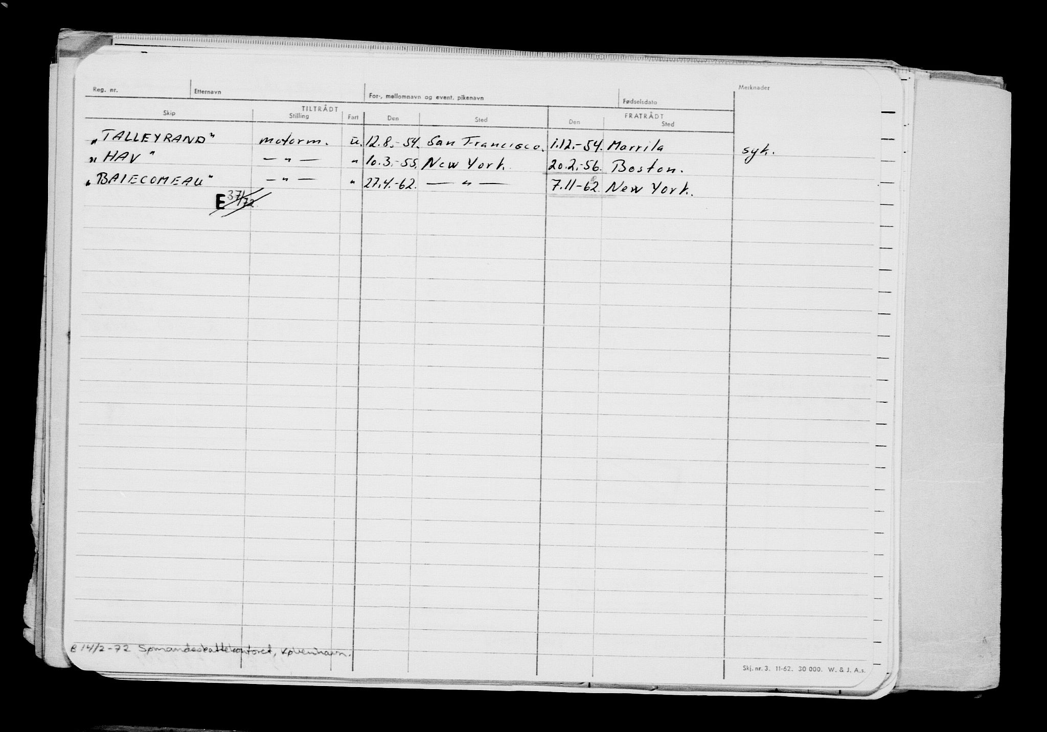 Direktoratet for sjømenn, AV/RA-S-3545/G/Gb/L0232: Hovedkort, 1924, p. 478