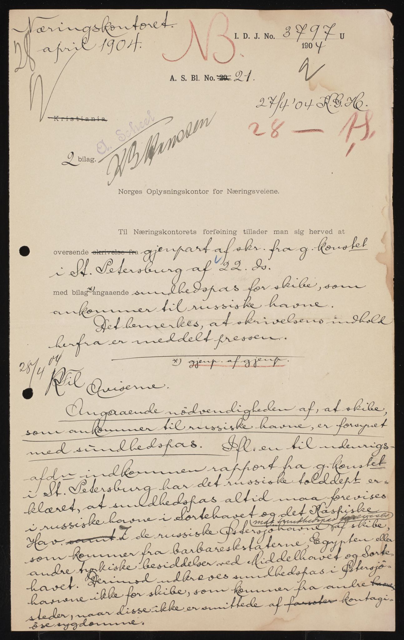 Utenriksdepartementet, AV/RA-S-2259, 1872-1932, p. 148