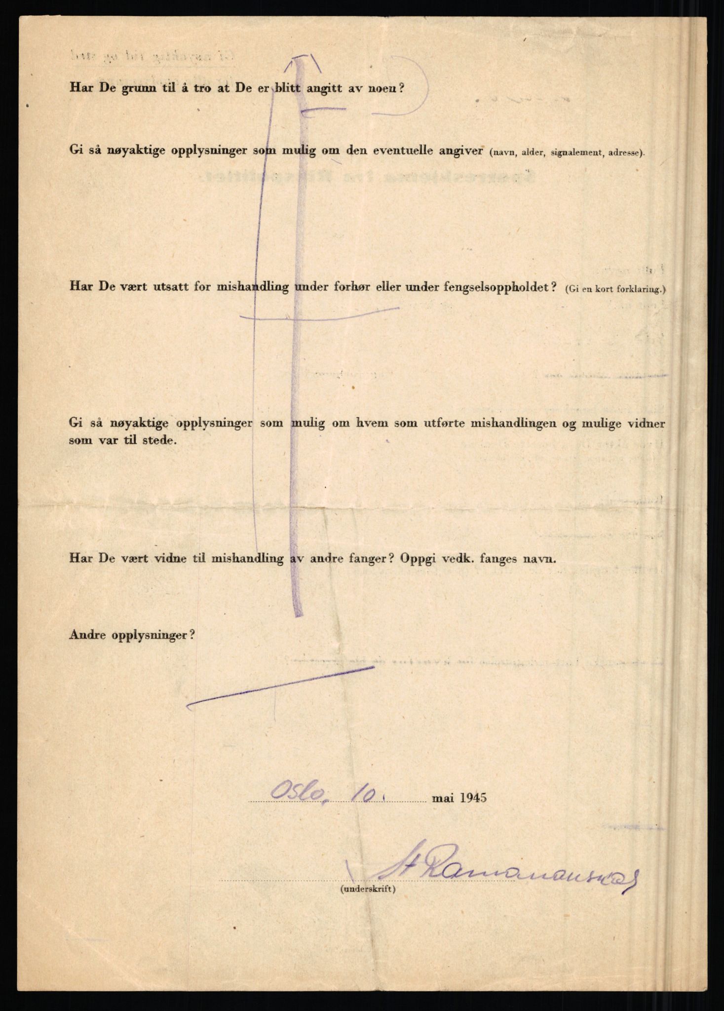 Rikspolitisjefen, AV/RA-S-1560/L/L0019: Utenlandske fanger, 1940-1945, p. 232