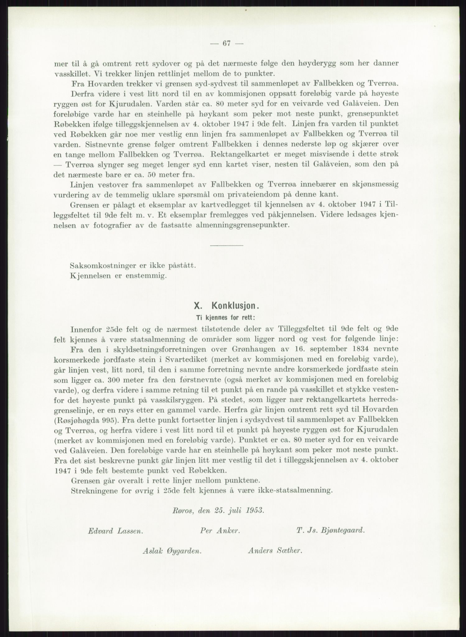 Høyfjellskommisjonen, RA/S-1546/X/Xa/L0001: Nr. 1-33, 1909-1953, p. 6980