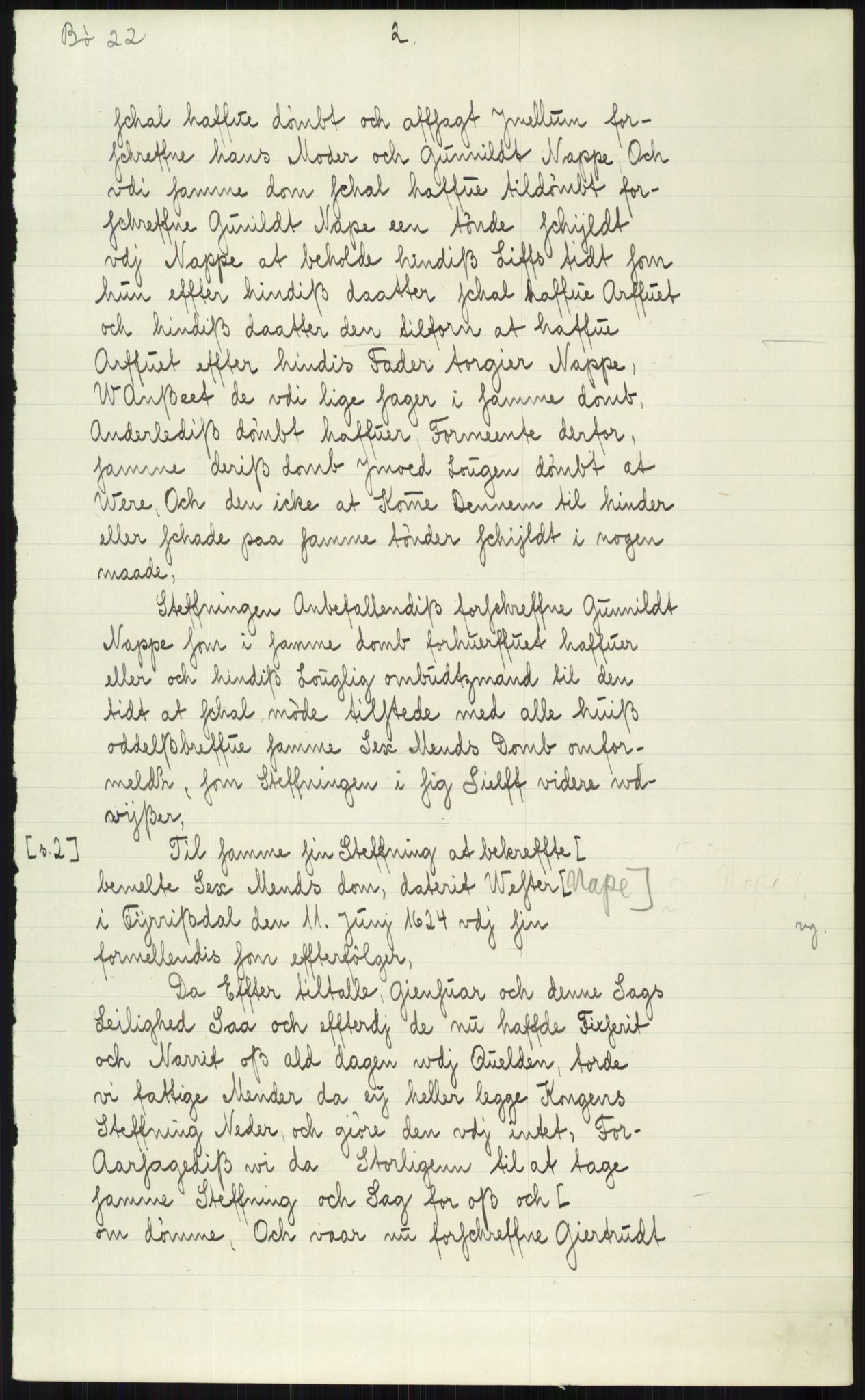 Samlinger til kildeutgivelse, Diplomavskriftsamlingen, AV/RA-EA-4053/H/Ha, p. 1371