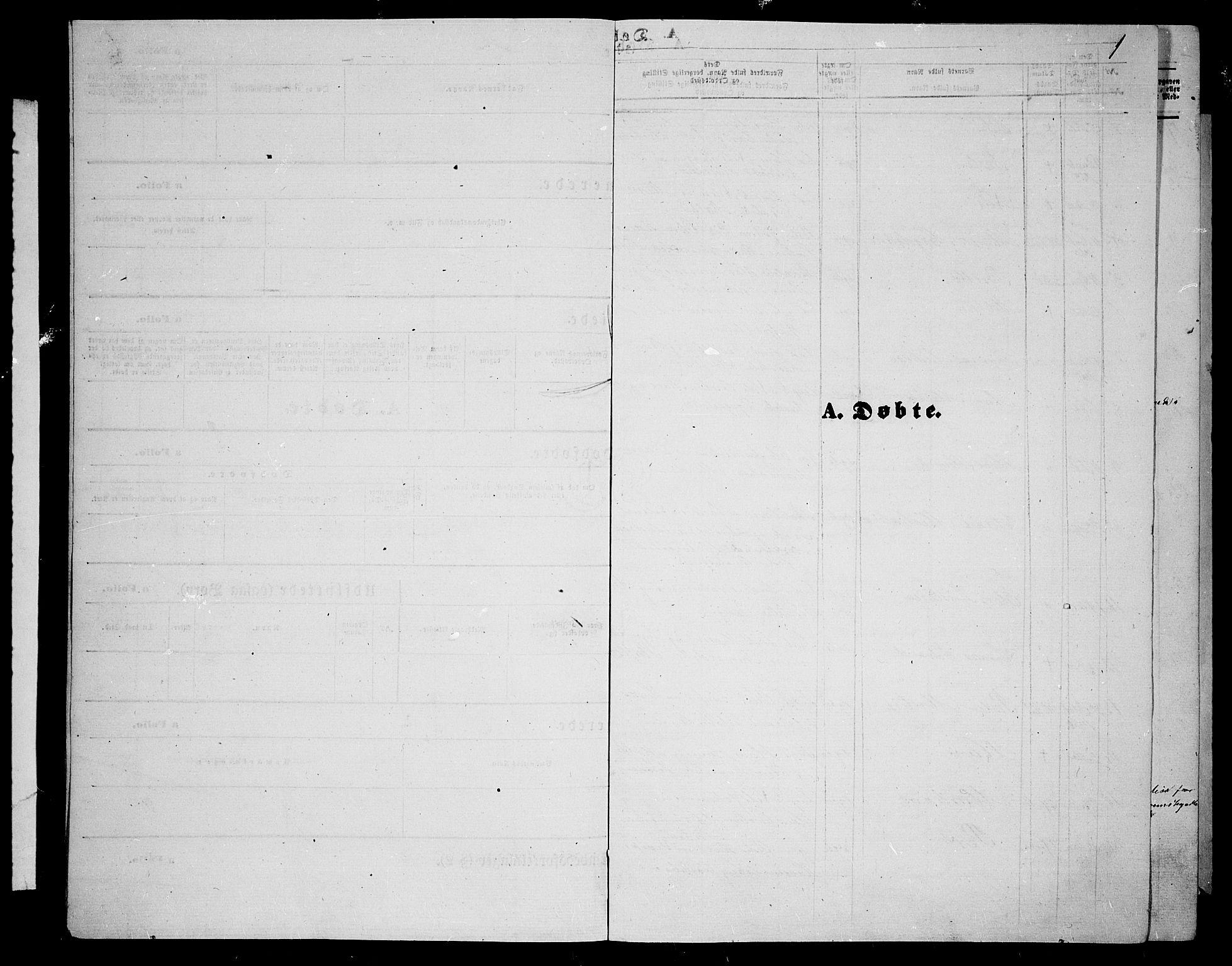Lyngen sokneprestembete, SATØ/S-1289/H/He/Heb/L0003klokker: Parish register (copy) no. 3, 1861-1867, p. 1