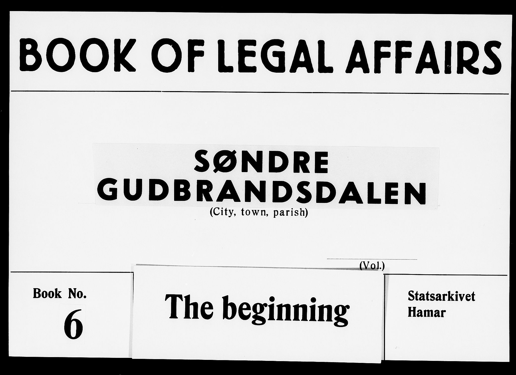 Sorenskriverier i Gudbrandsdalen, SAH/TING-036/G/Gb/Gbb/L0006: Tingbok - Sør-Gudbrandsdal, 1669