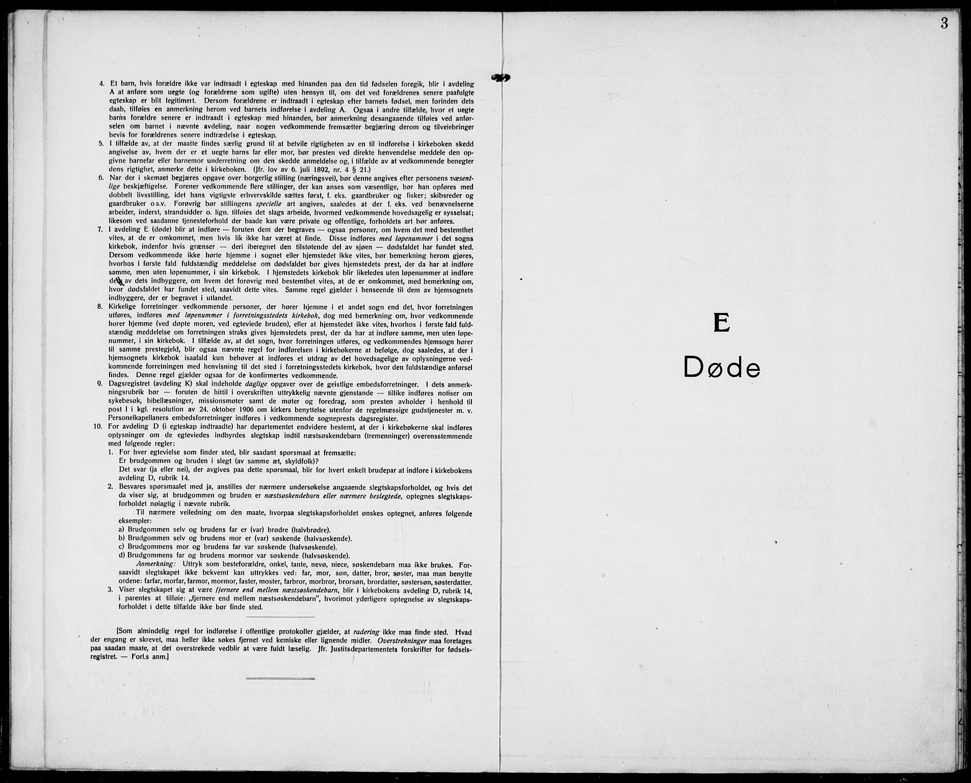 Hjartdal kirkebøker, SAKO/A-270/F/Fa/L0012: Parish register (official) no. I 12, 1923-1930, p. 3