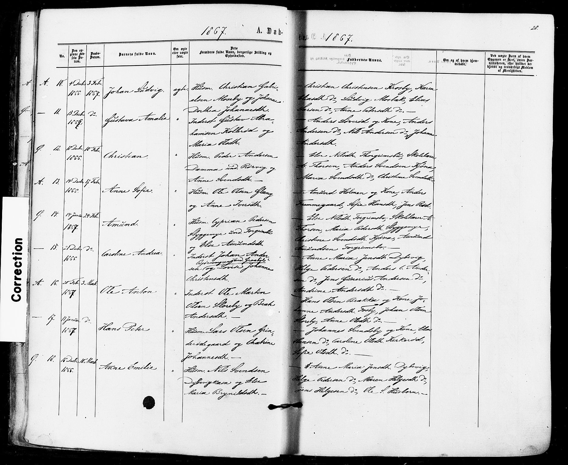 Aremark prestekontor Kirkebøker, SAO/A-10899/F/Fc/L0004: Parish register (official) no. III 4, 1866-1877, p. 27-28