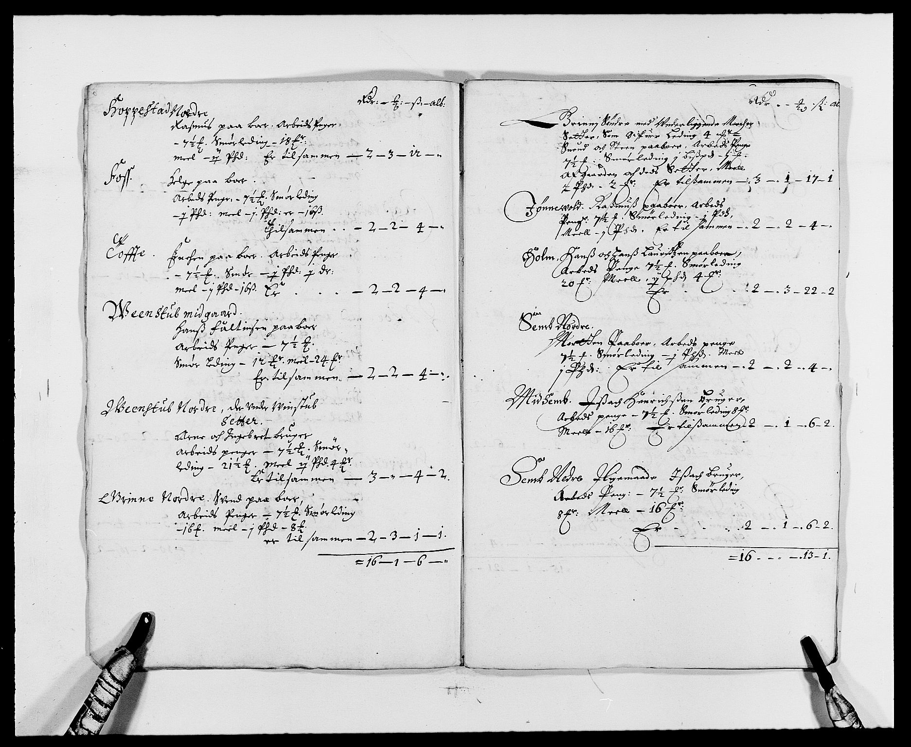 Rentekammeret inntil 1814, Reviderte regnskaper, Fogderegnskap, AV/RA-EA-4092/R34/L2043: Fogderegnskap Bamble, 1676-1677, p. 412