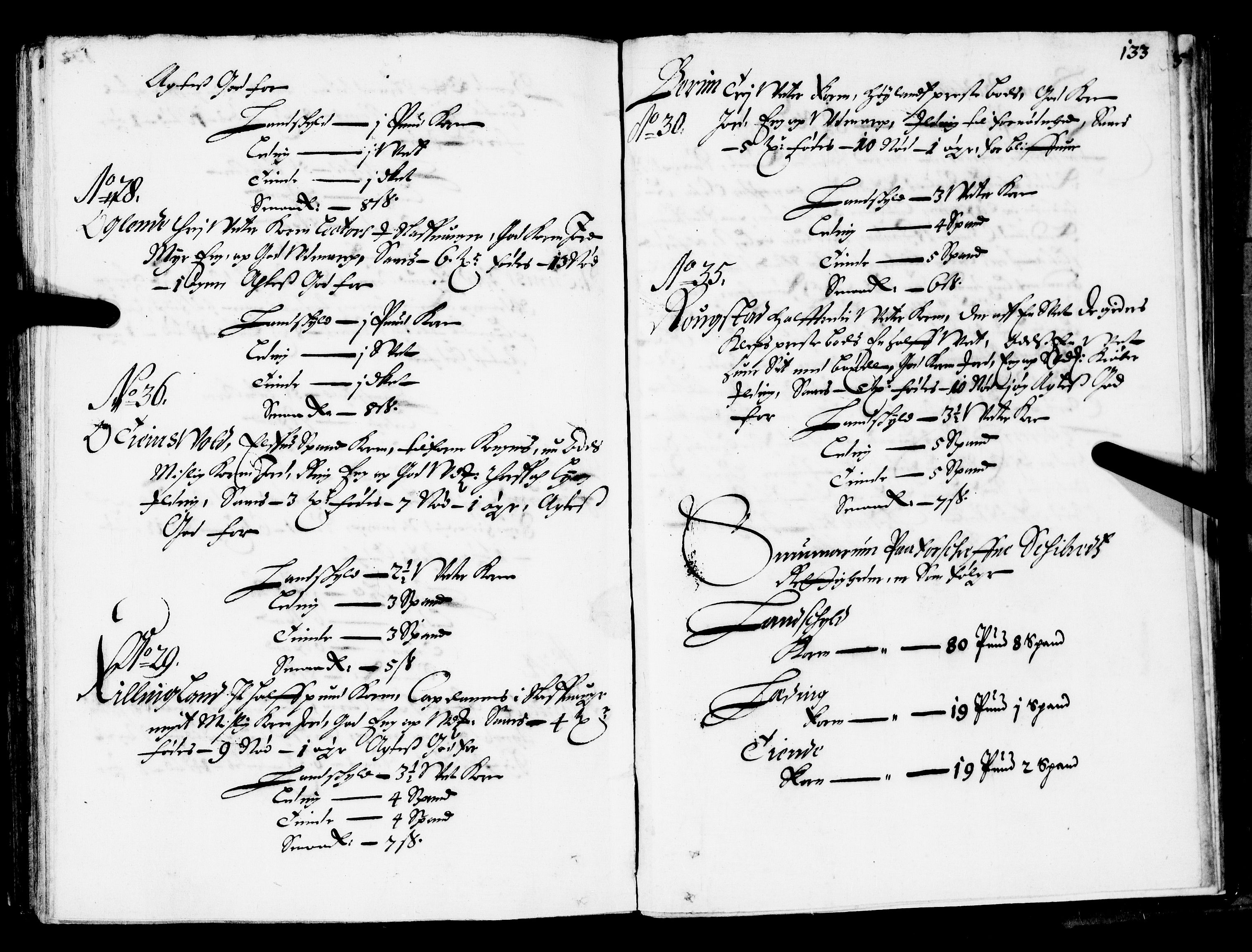 Rentekammeret inntil 1814, Realistisk ordnet avdeling, RA/EA-4070/N/Nb/Nba/L0032: Jæren og Dalane fogderi, 1668, p. 132b-133a