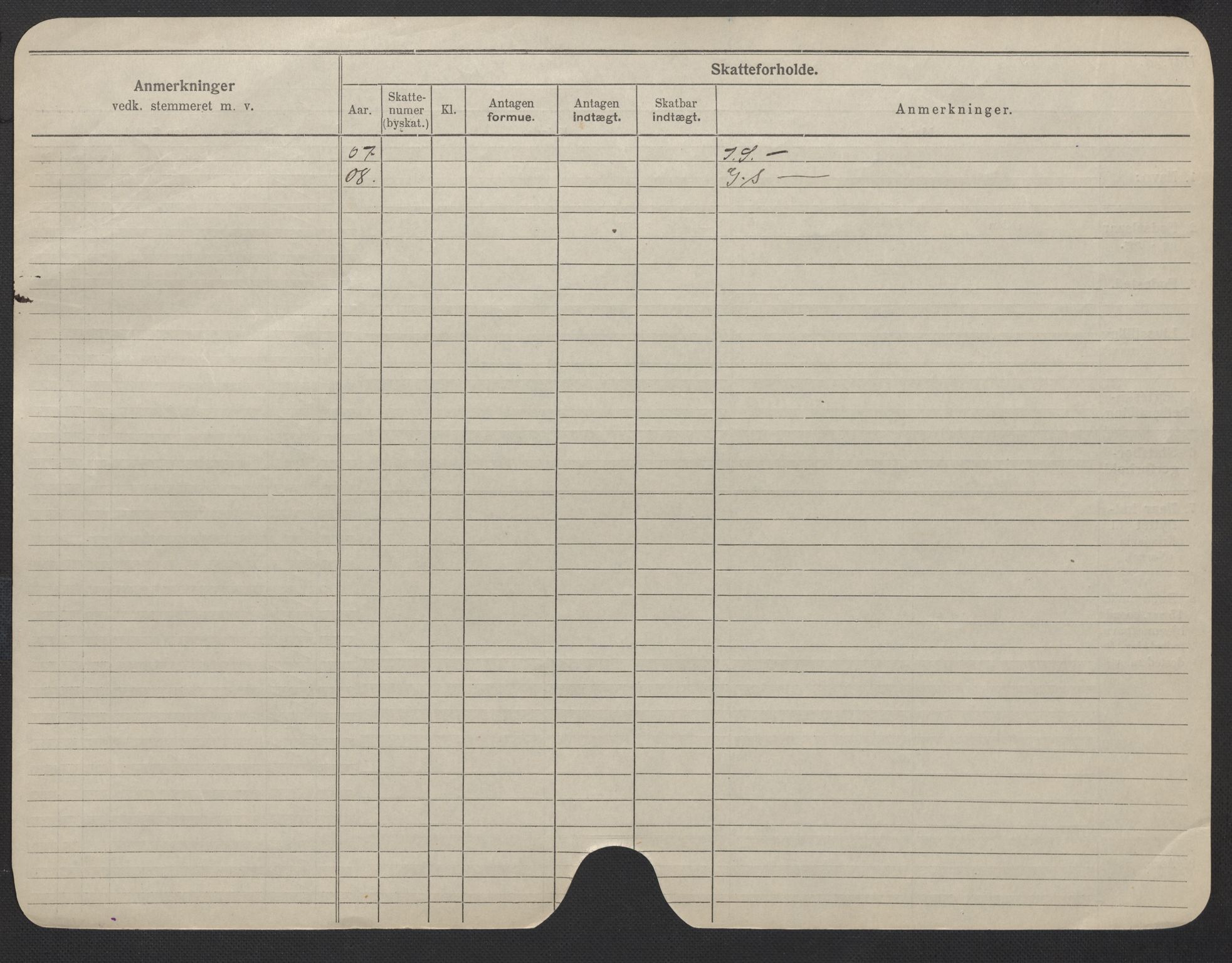 Oslo folkeregister, Registerkort, AV/SAO-A-11715/F/Fa/Fac/L0023: Kvinner, 1906-1914, p. 26b