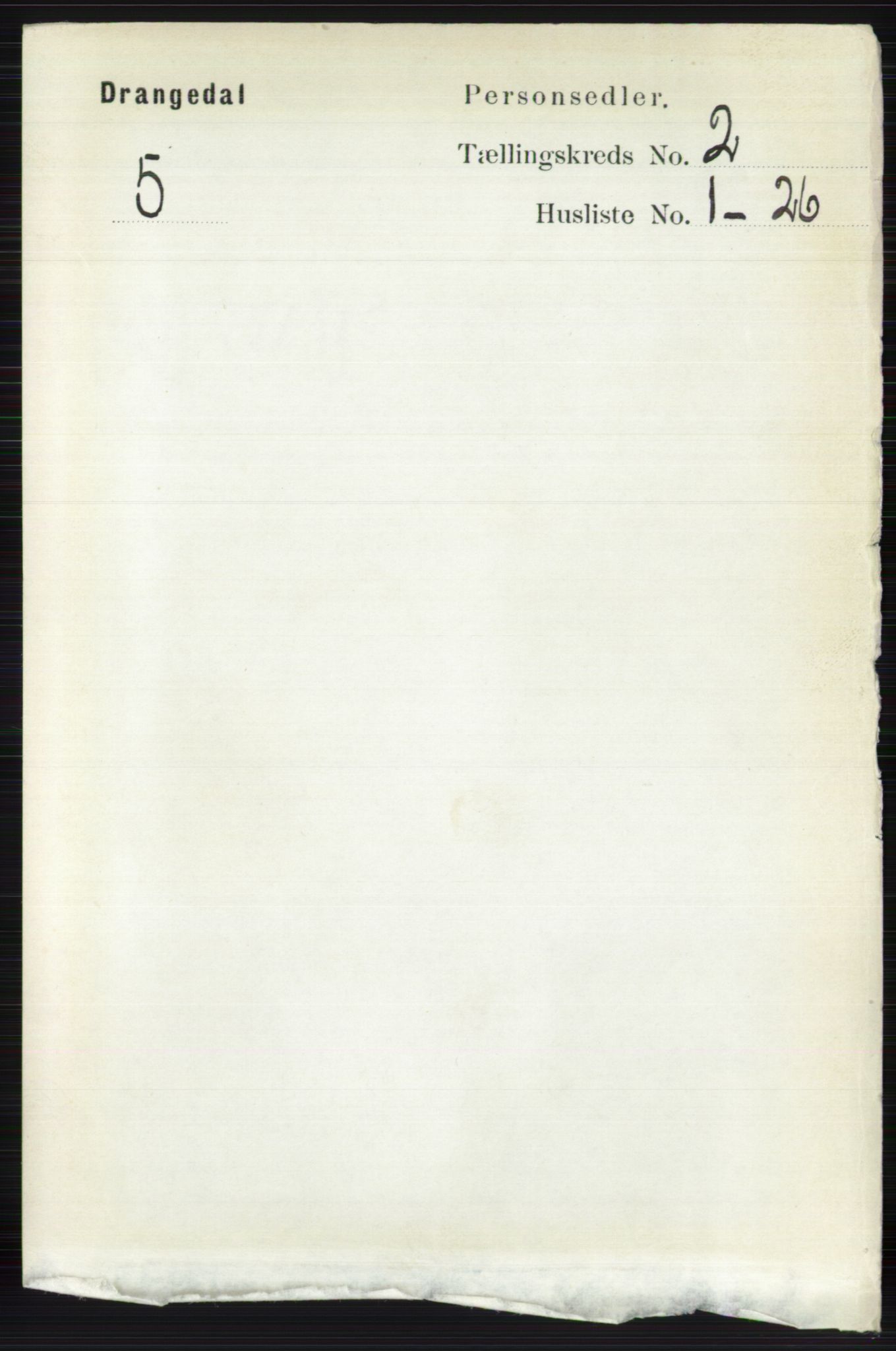 RA, 1891 census for 0817 Drangedal, 1891, p. 474