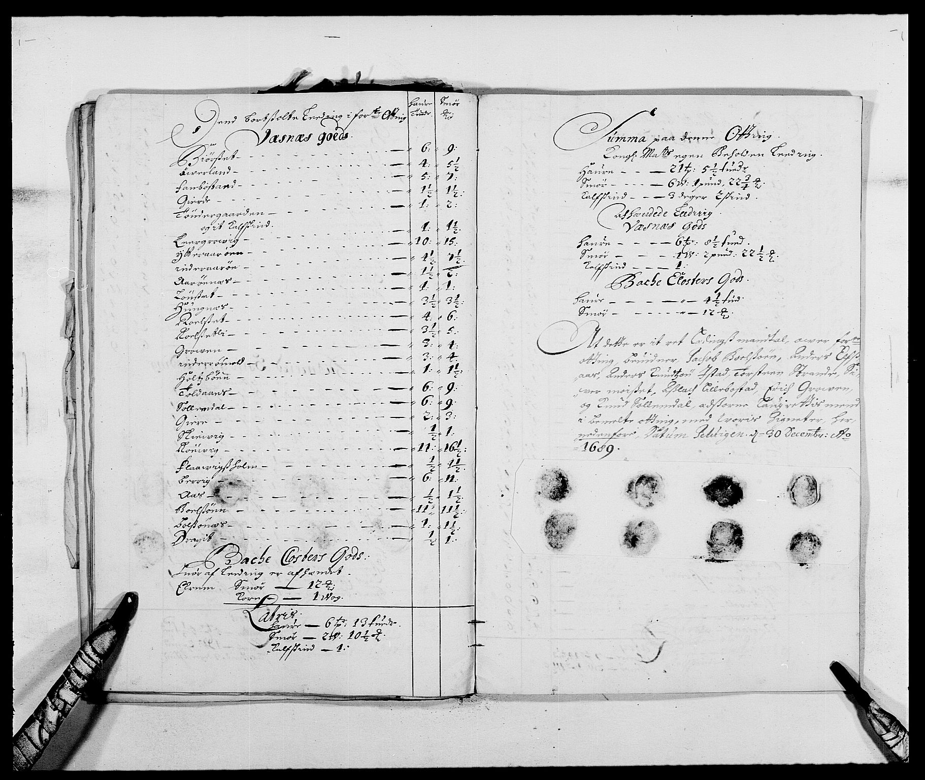 Rentekammeret inntil 1814, Reviderte regnskaper, Fogderegnskap, AV/RA-EA-4092/R55/L3648: Fogderegnskap Romsdal, 1687-1689, p. 378