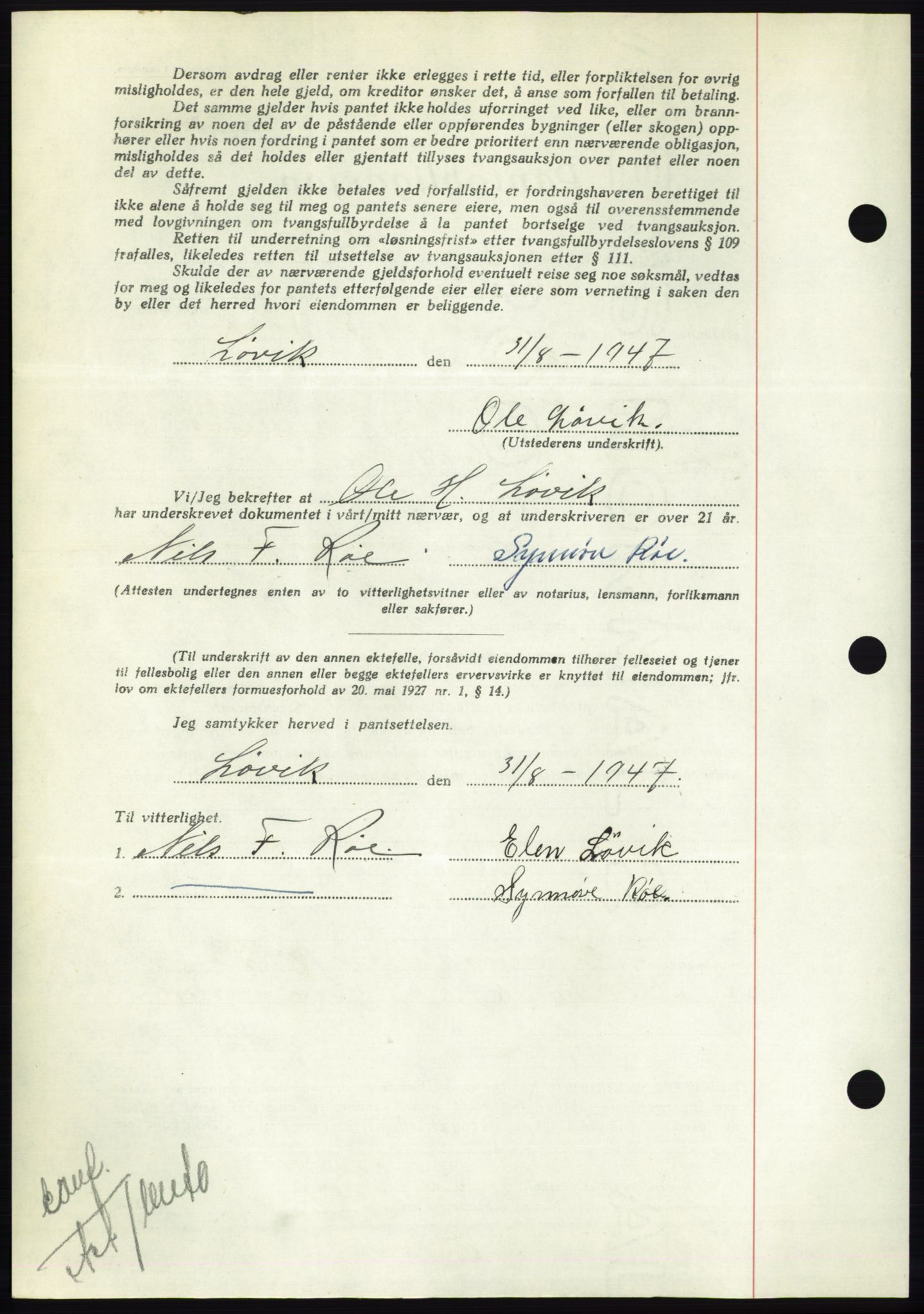 Nordmøre sorenskriveri, AV/SAT-A-4132/1/2/2Ca: Mortgage book no. B99, 1948-1948, Diary no: : 1940/1948