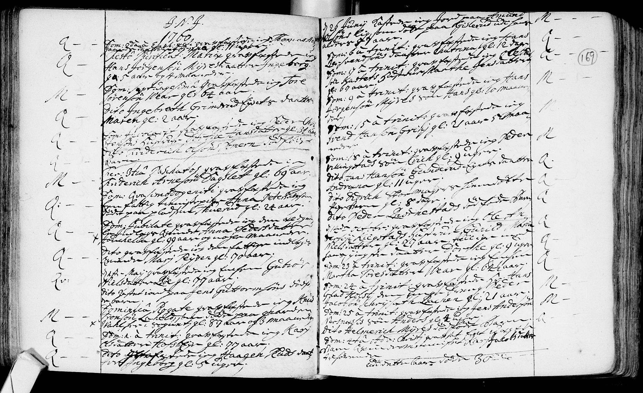Røyken kirkebøker, SAKO/A-241/F/Fa/L0002: Parish register (official) no. 2, 1731-1782, p. 169