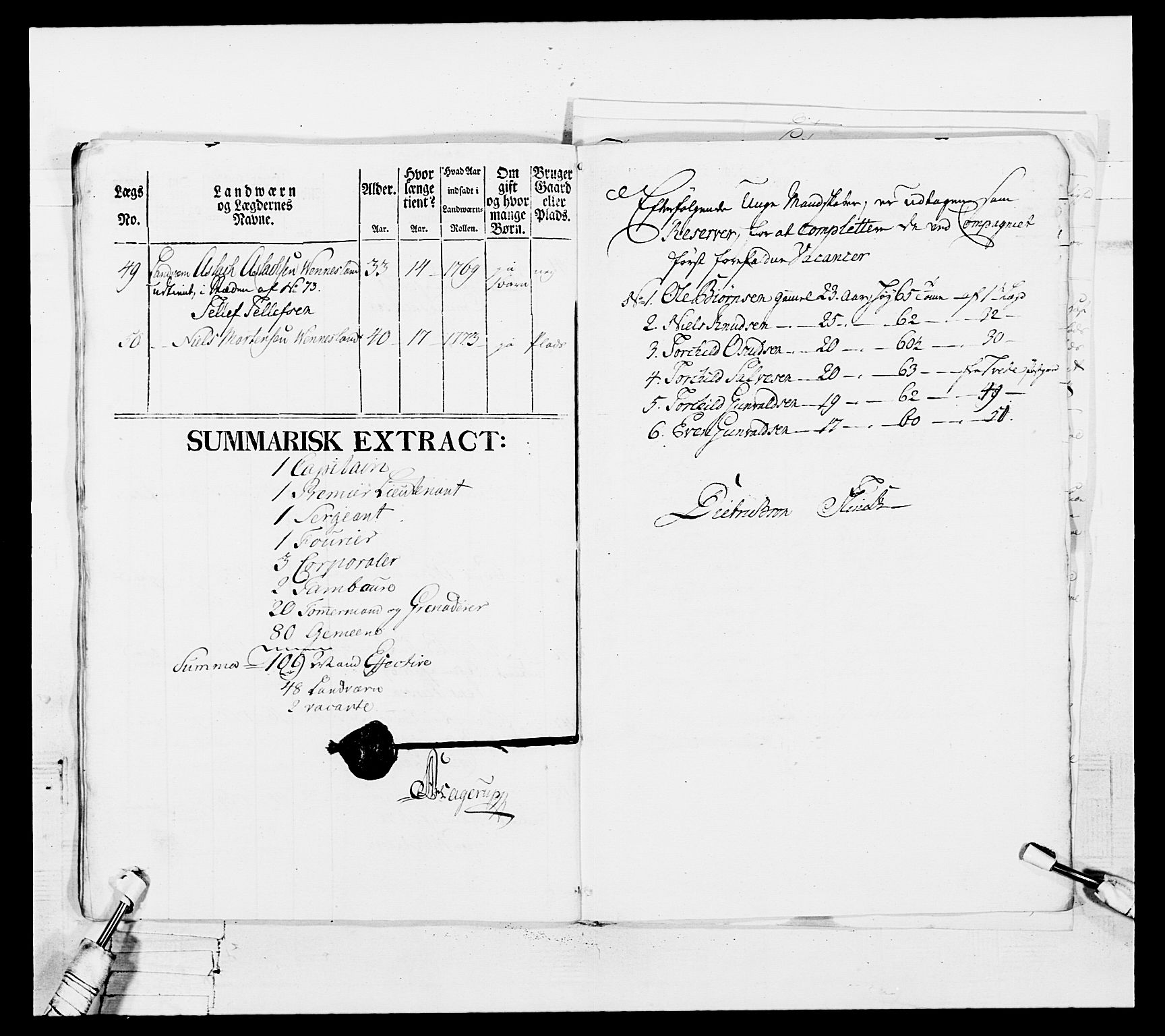 Generalitets- og kommissariatskollegiet, Det kongelige norske kommissariatskollegium, AV/RA-EA-5420/E/Eh/L0102: 1. Vesterlenske nasjonale infanteriregiment, 1778-1780, p. 546