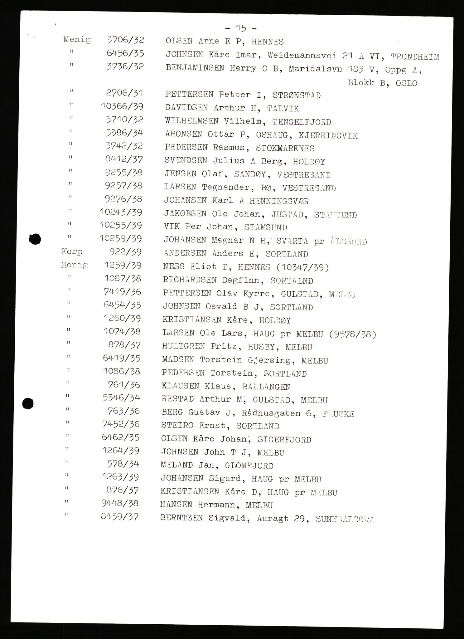 Forsvaret, Forsvarets krigshistoriske avdeling, AV/RA-RAFA-2017/Y/Yb/L0140: II-C-11-611-620  -  6. Divisjon, 1940-1966, p. 446