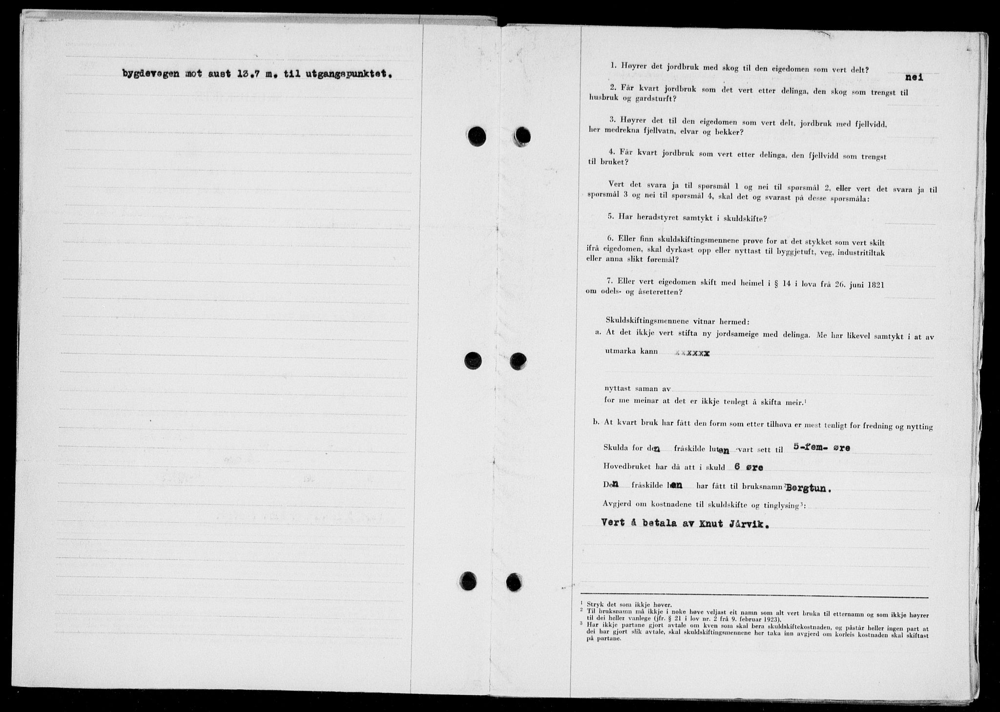 Ryfylke tingrett, SAST/A-100055/001/II/IIB/L0104: Mortgage book no. 83, 1948-1949, Diary no: : 133/1949