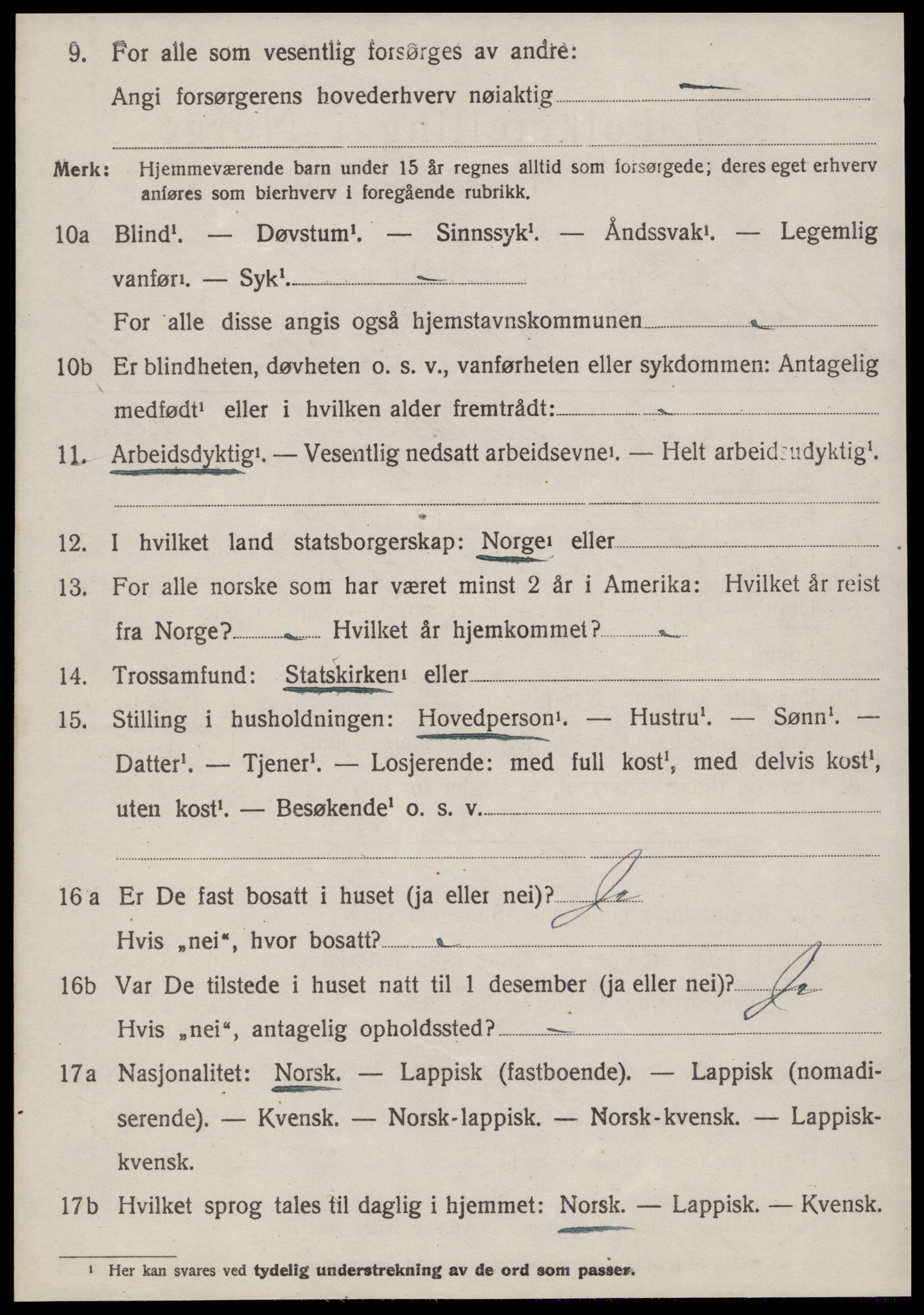 SAT, 1920 census for Oppdal, 1920, p. 8144