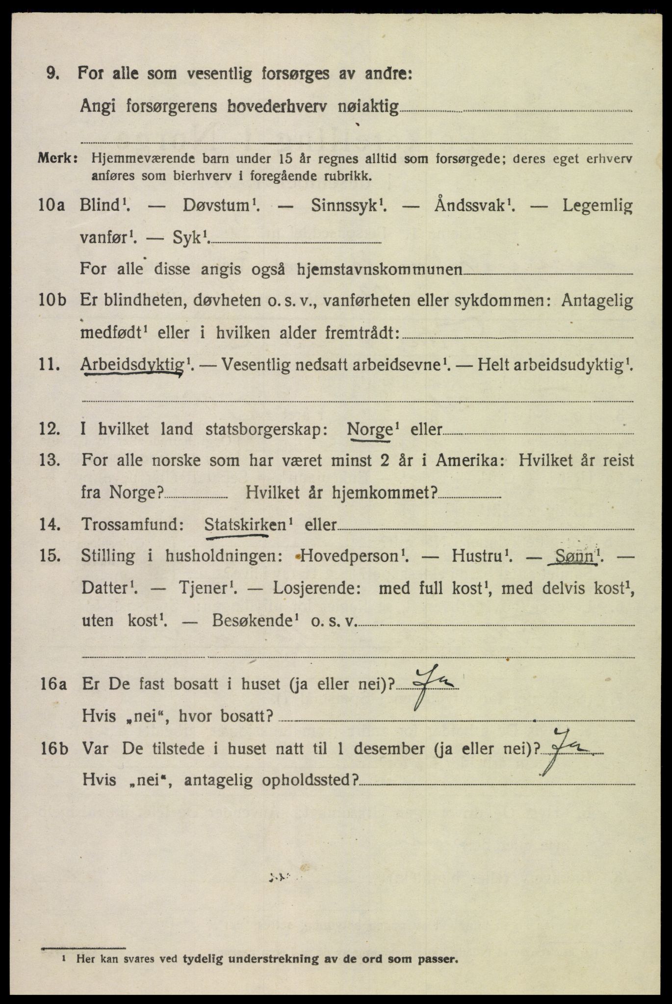 SAK, 1920 census for Halse og Harkmark, 1920, p. 5596