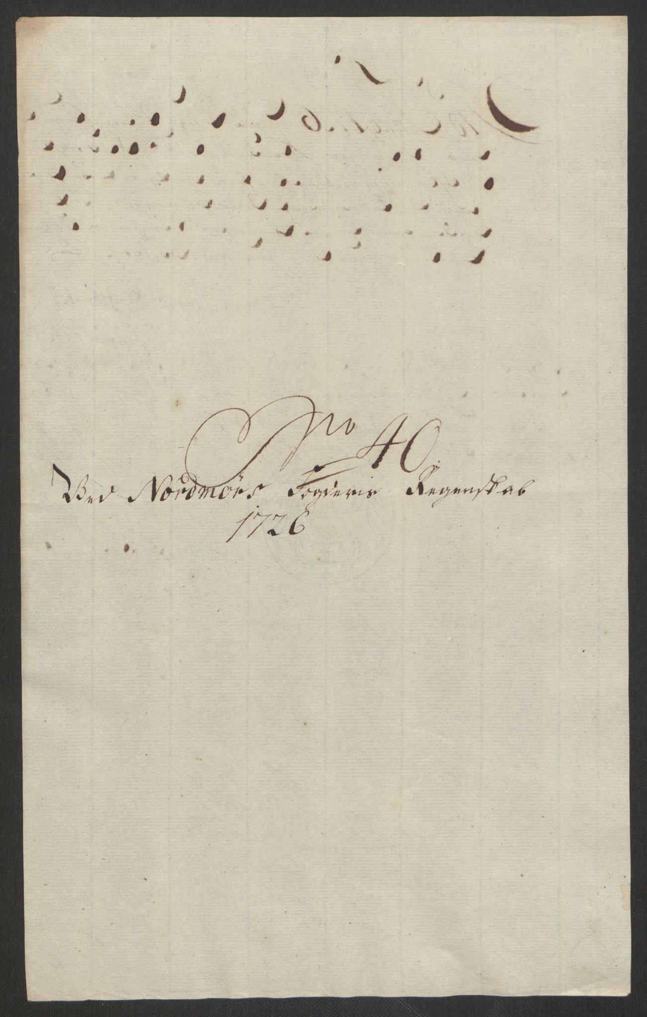 Rentekammeret inntil 1814, Reviderte regnskaper, Fogderegnskap, RA/EA-4092/R56/L3759: Fogderegnskap Nordmøre, 1726, p. 237