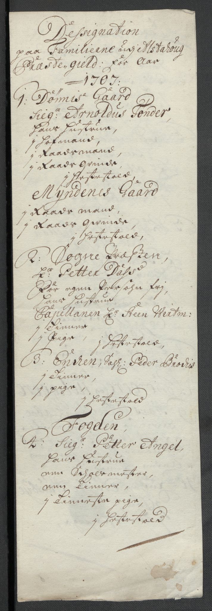 Rentekammeret inntil 1814, Reviderte regnskaper, Fogderegnskap, AV/RA-EA-4092/R65/L4509: Fogderegnskap Helgeland, 1706-1707, p. 263