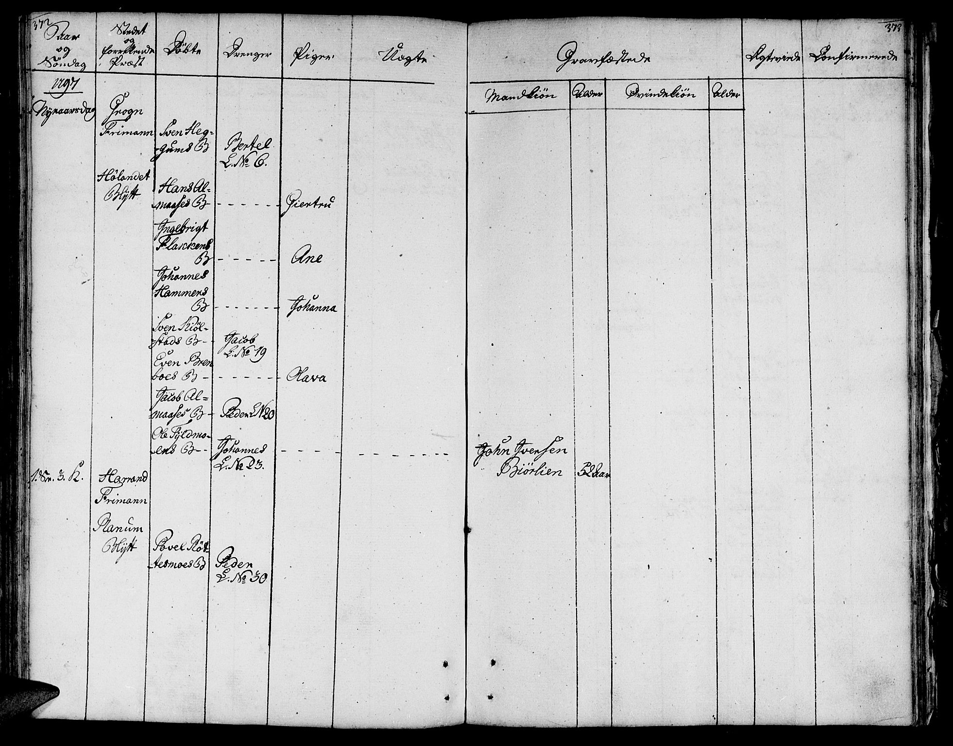 Ministerialprotokoller, klokkerbøker og fødselsregistre - Nord-Trøndelag, SAT/A-1458/764/L0544: Parish register (official) no. 764A04, 1780-1798, p. 372-373