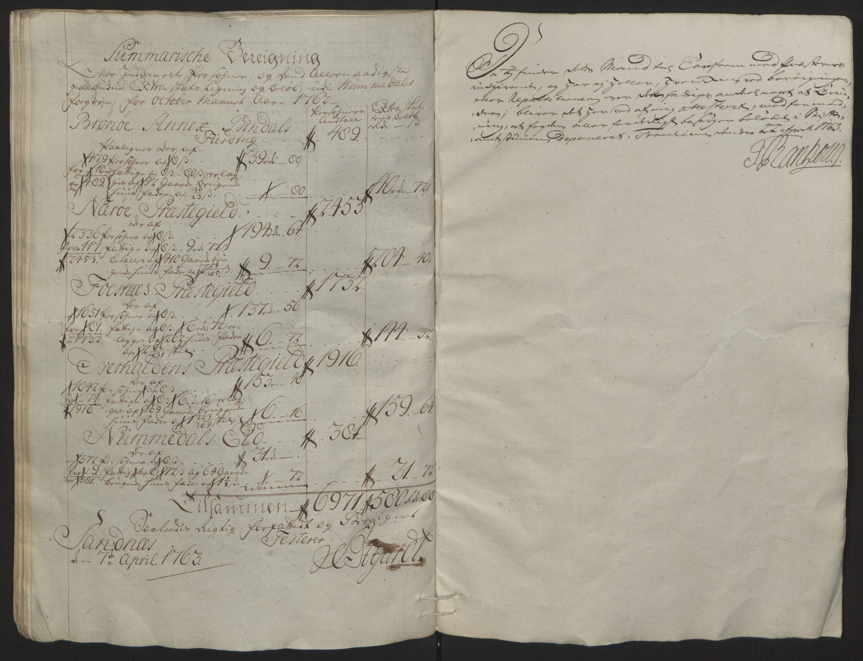 Rentekammeret inntil 1814, Reviderte regnskaper, Fogderegnskap, RA/EA-4092/R64/L4502: Ekstraskatten Namdal, 1762-1772, p. 38