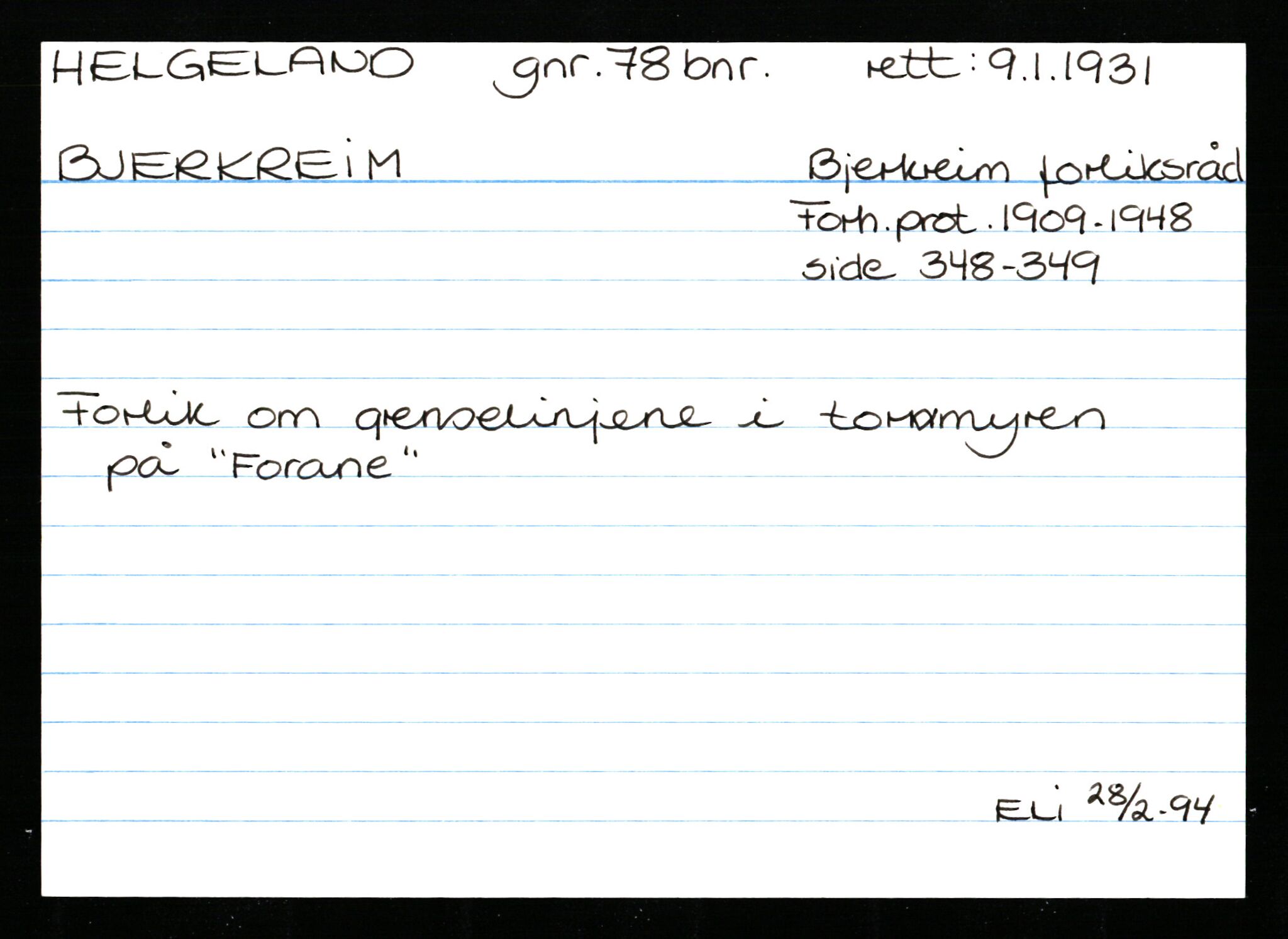 Statsarkivet i Stavanger, AV/SAST-A-101971/03/Y/Ym/L0022: Åstedskort sortert etter gårdsnavn: Hausken - Helgevold nedre, 1600-1950, p. 493