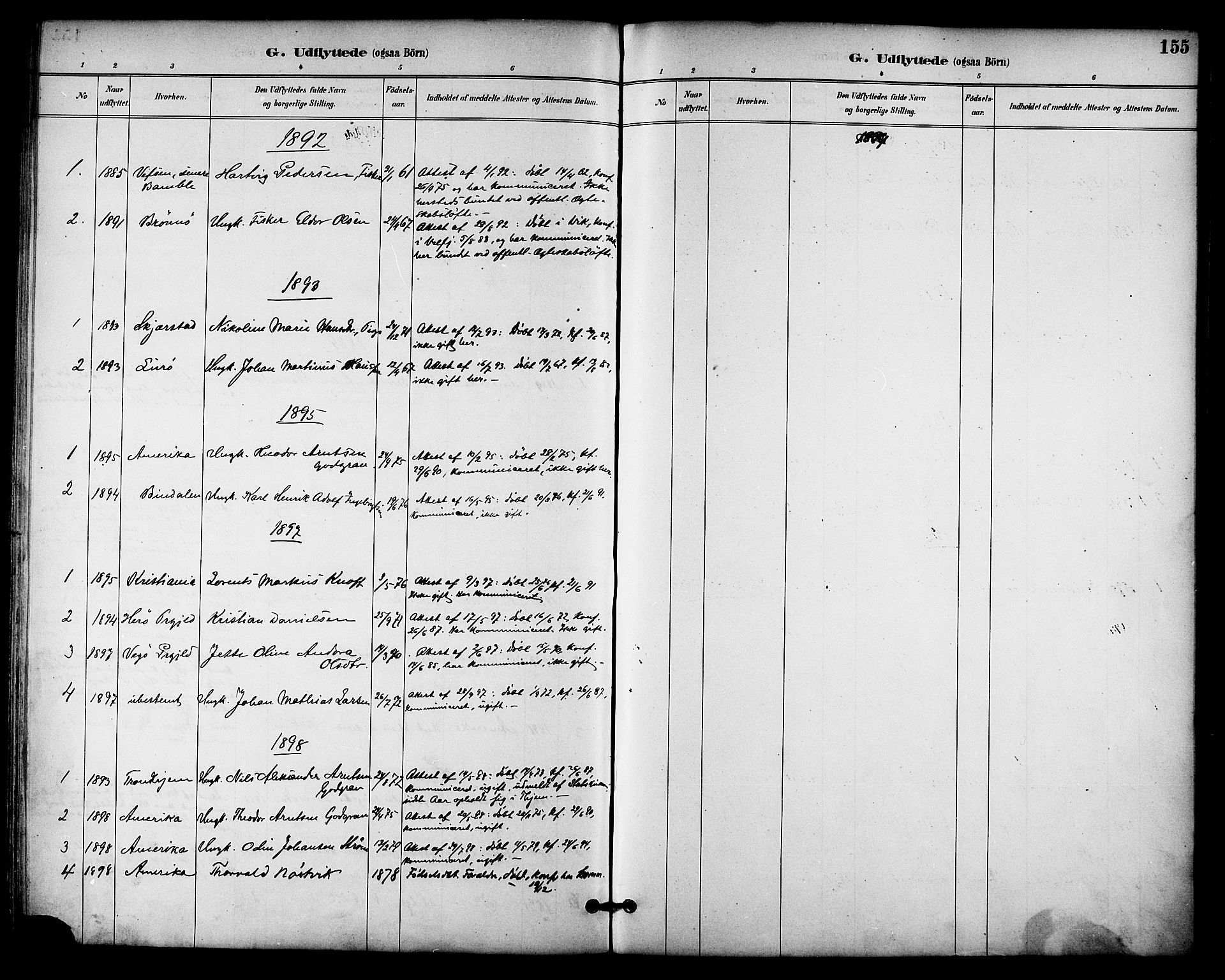 Ministerialprotokoller, klokkerbøker og fødselsregistre - Nordland, AV/SAT-A-1459/814/L0226: Parish register (official) no. 814A07, 1886-1898, p. 155