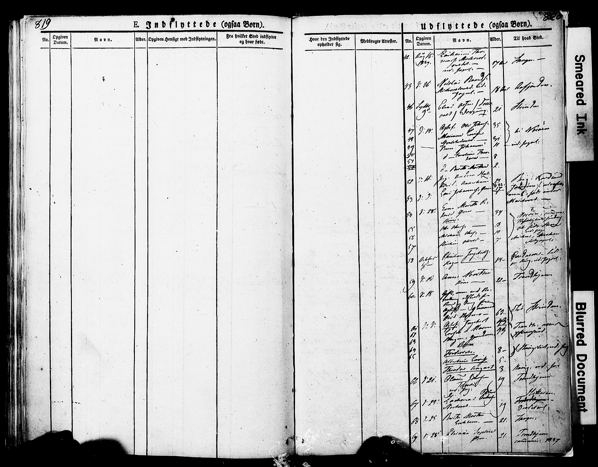 Ministerialprotokoller, klokkerbøker og fødselsregistre - Nord-Trøndelag, AV/SAT-A-1458/723/L0243: Parish register (official) no. 723A12, 1822-1851, p. 819-820