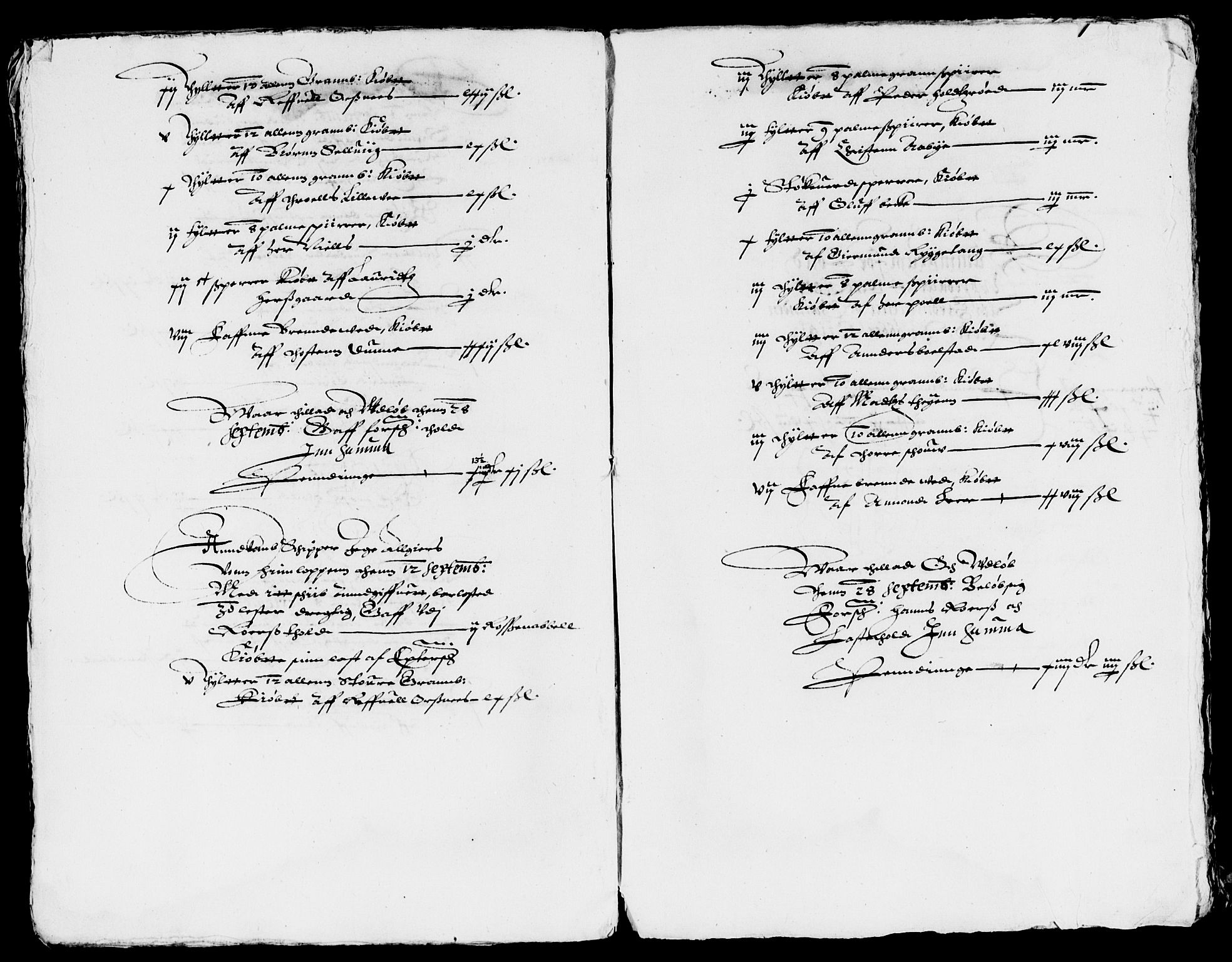Rentekammeret inntil 1814, Reviderte regnskaper, Lensregnskaper, AV/RA-EA-5023/R/Rb/Rbo/L0001: Tønsberg len, 1584-1612