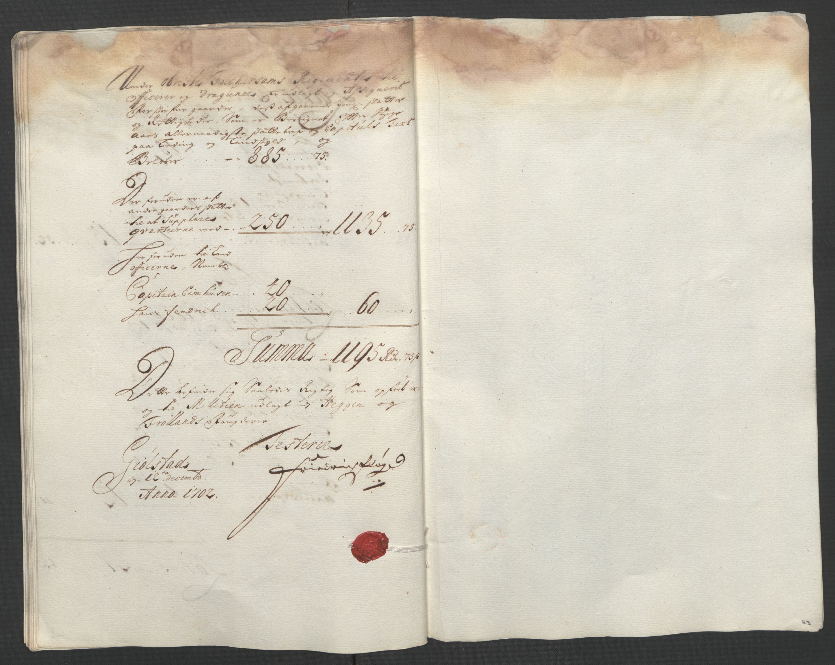 Rentekammeret inntil 1814, Reviderte regnskaper, Fogderegnskap, AV/RA-EA-4092/R07/L0294: Fogderegnskap Rakkestad, Heggen og Frøland, 1702, p. 310