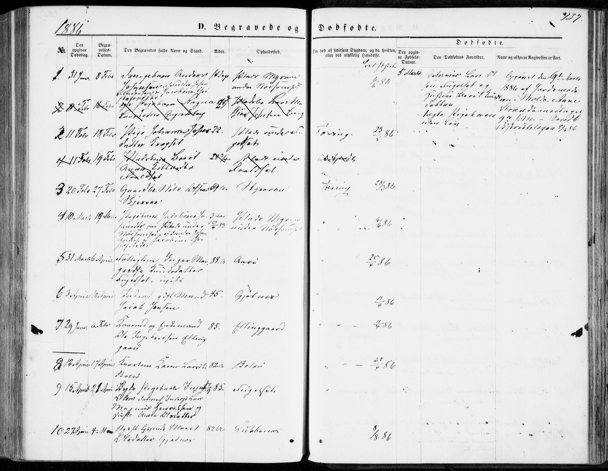 Ministerialprotokoller, klokkerbøker og fødselsregistre - Møre og Romsdal, SAT/A-1454/555/L0655: Parish register (official) no. 555A05, 1869-1886, p. 437