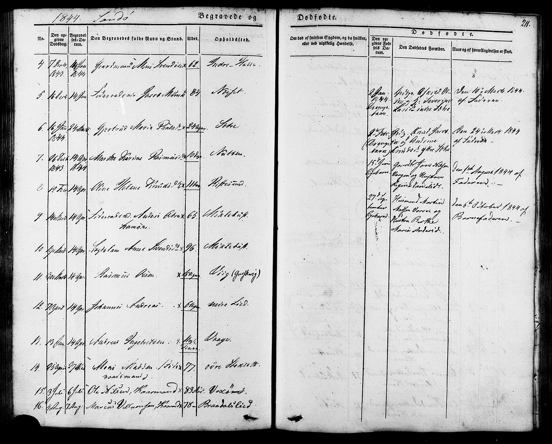 Ministerialprotokoller, klokkerbøker og fødselsregistre - Møre og Romsdal, AV/SAT-A-1454/503/L0034: Parish register (official) no. 503A02, 1841-1884, p. 211