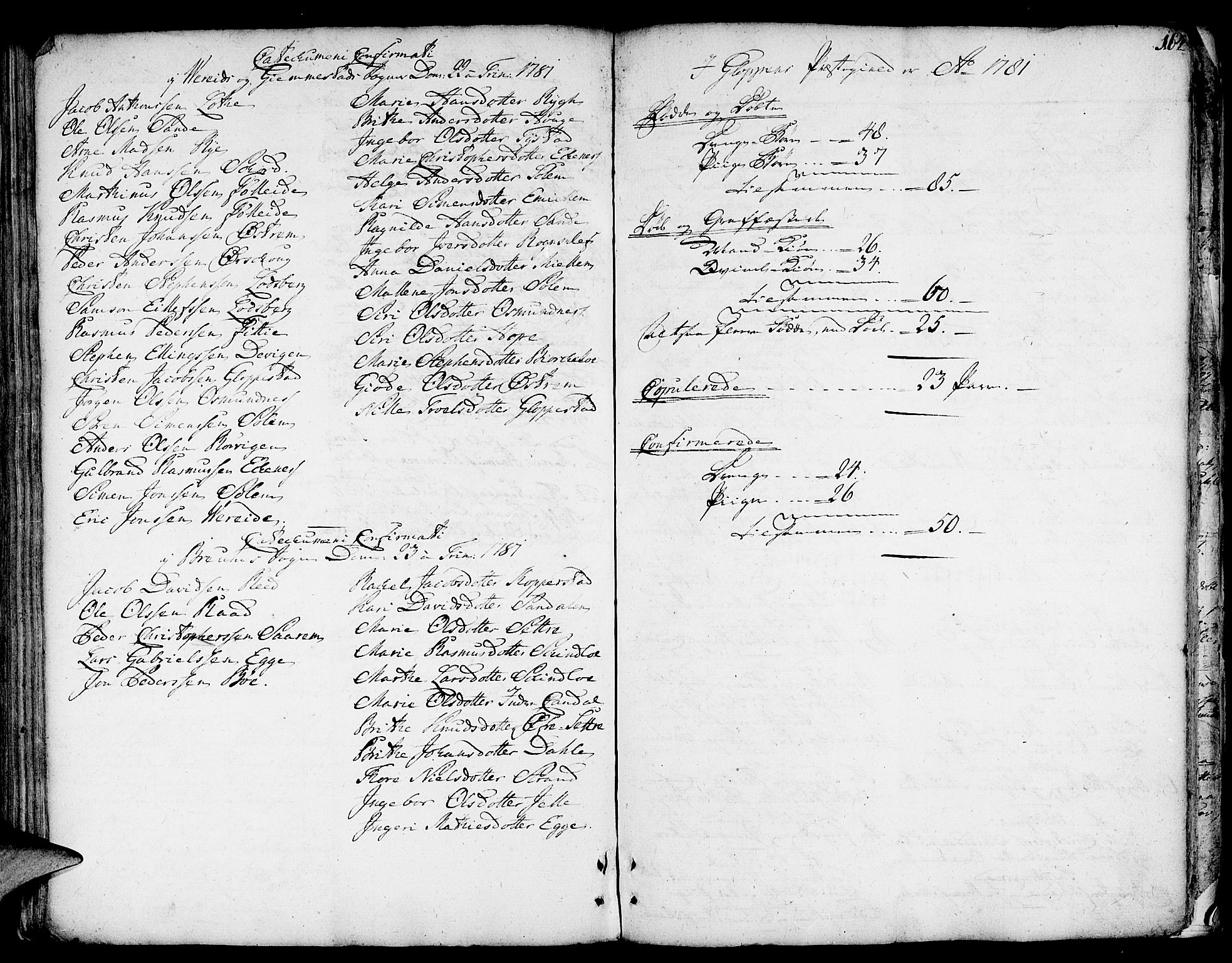 Gloppen sokneprestembete, AV/SAB-A-80101/H/Haa/Haaa/L0004: Parish register (official) no. A 4, 1758-1784, p. 164