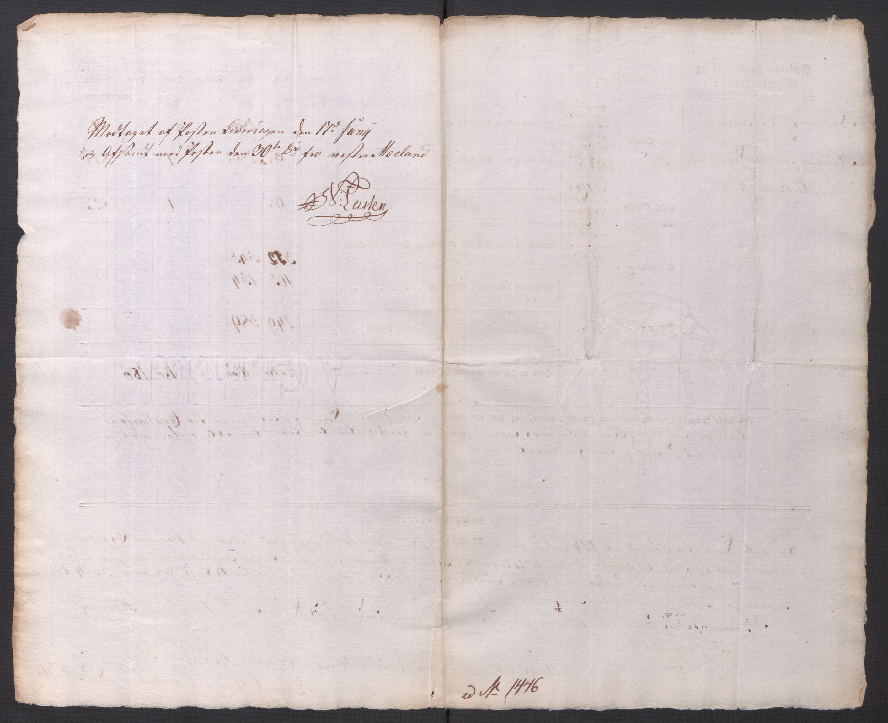 Regjeringskommisjonen 1807-1810, 1. kontor/byrå, AV/RA-EA-2871/Dd/L0014: Kornavl: De utfyldte skjemaer fra sognekommisjonene i Kristiania og Kristiansand stift, 1809, p. 309