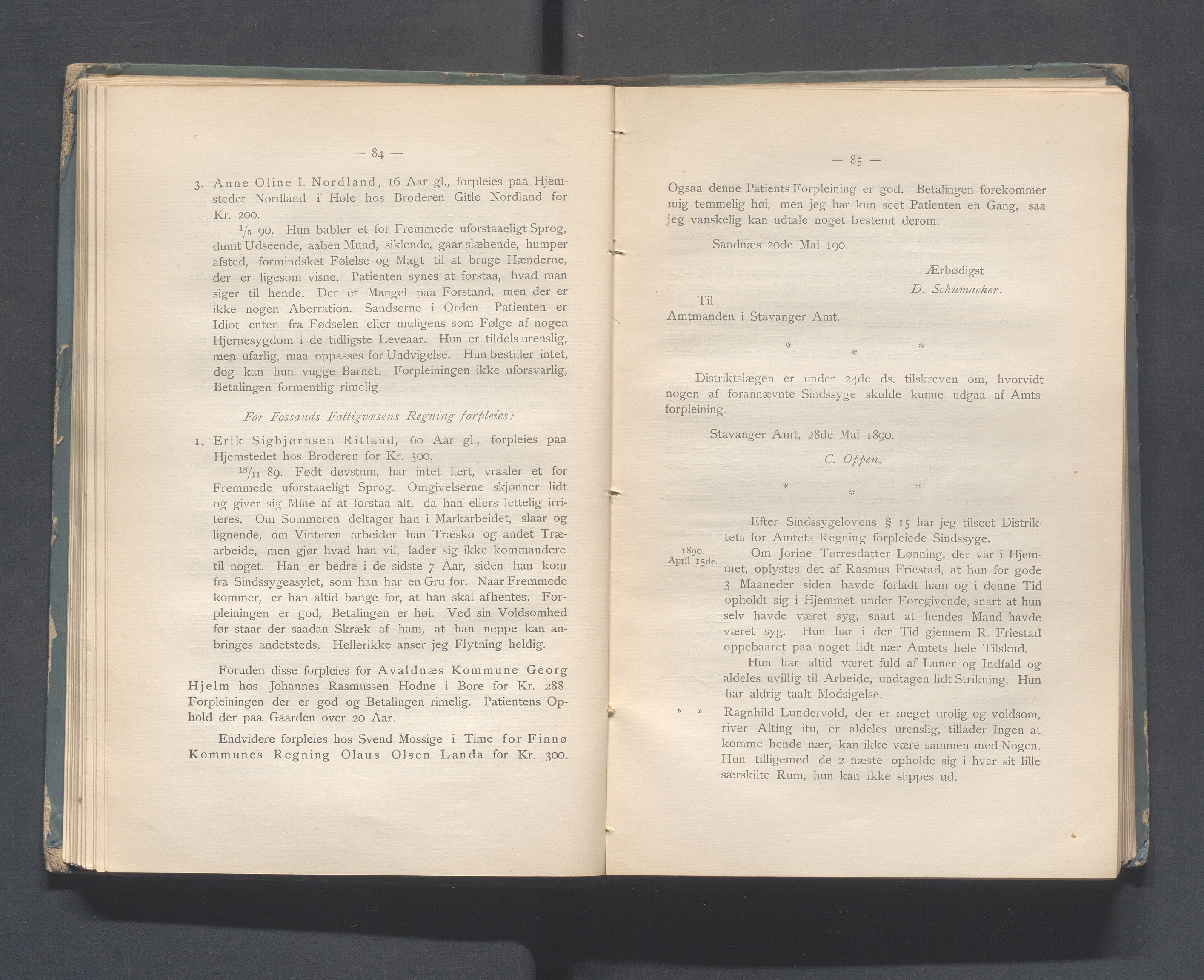 Rogaland fylkeskommune - Fylkesrådmannen , IKAR/A-900/A, 1890, p. 97