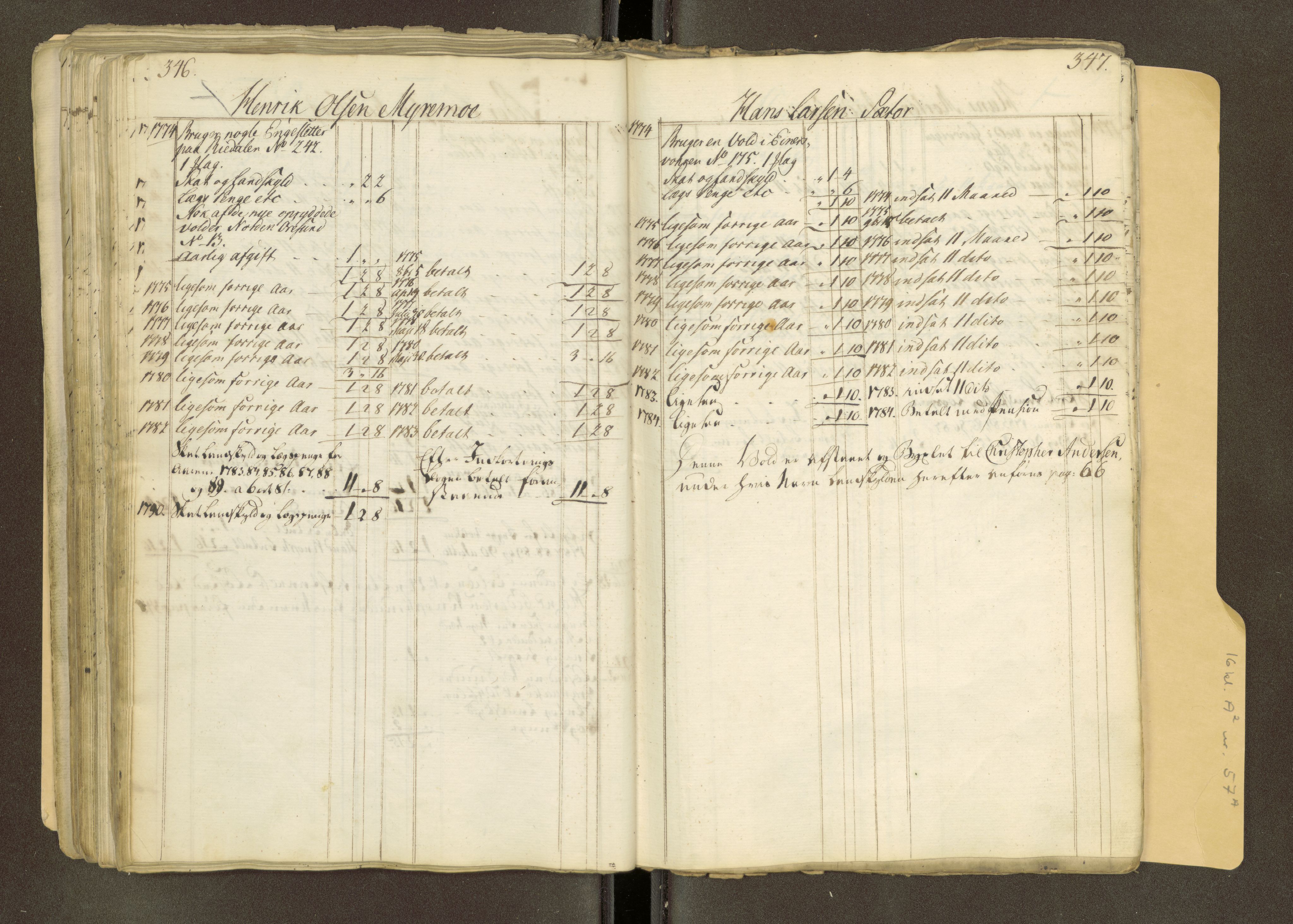 Røros kobberverk, AV/SAT-PA-0211/1/16/16A2/L0018: Jordegodset i det hele vedkommende, 1739-1828, p. 189