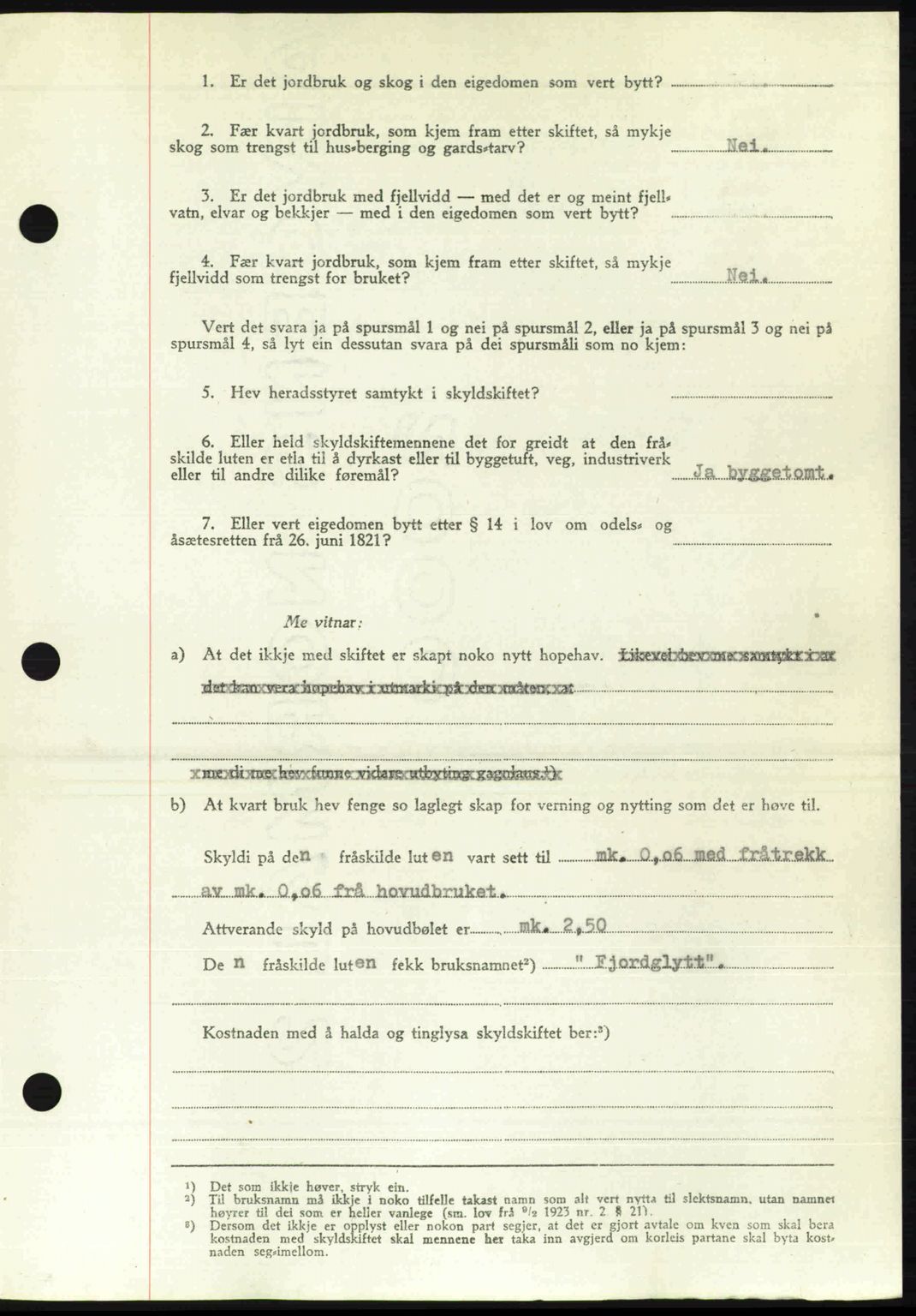 Indre Sogn tingrett, SAB/A-3301/1/G/Gb/Gbb/L0010: Mortgage book no. A10, 1949-1949, Diary no: : 753/1949