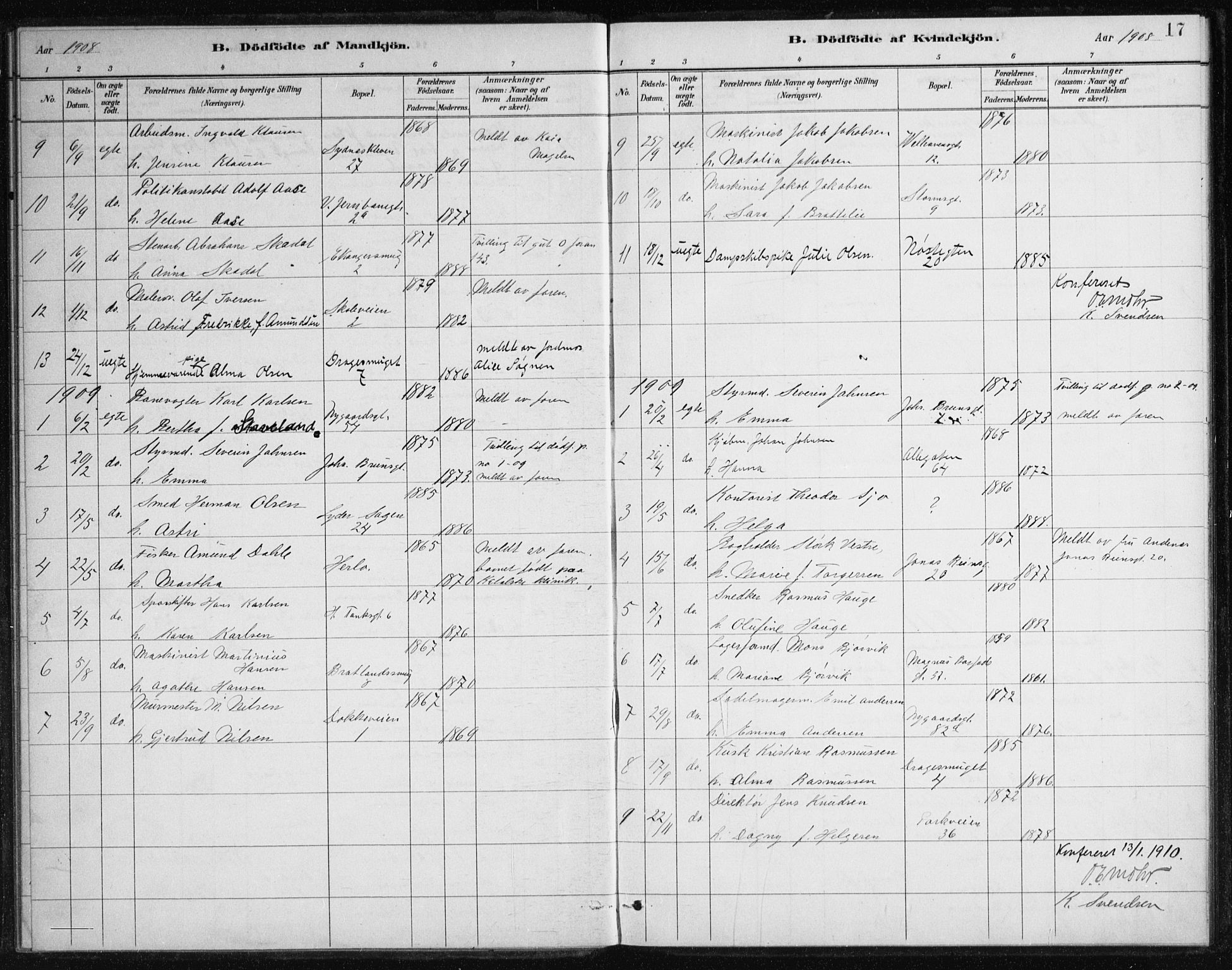 Johanneskirken sokneprestembete, SAB/A-76001/H/Haa/L0007: Parish register (official) no. B 1, 1885-1915, p. 17