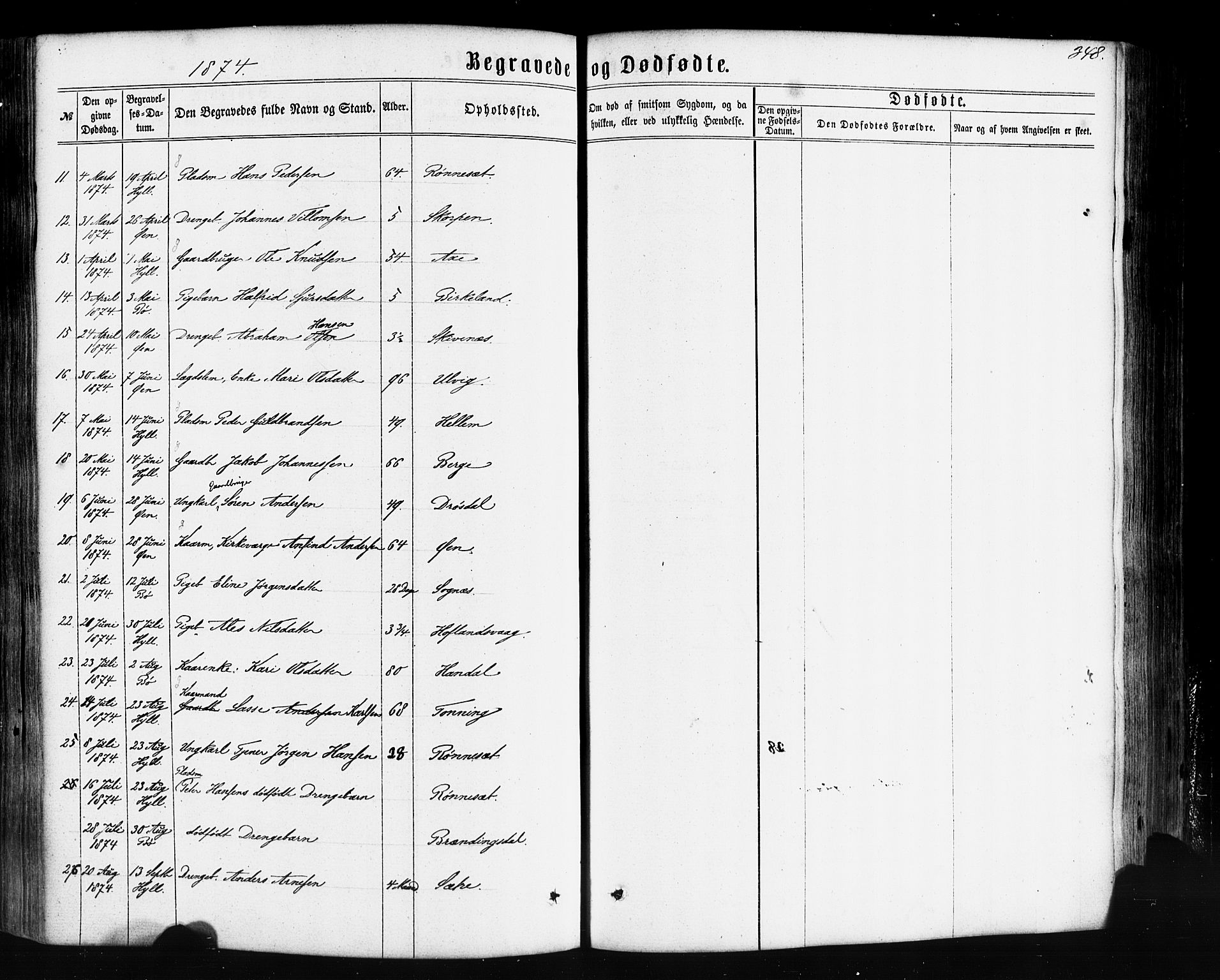 Hyllestad sokneprestembete, AV/SAB-A-80401: Parish register (official) no. A 1, 1861-1886, p. 348