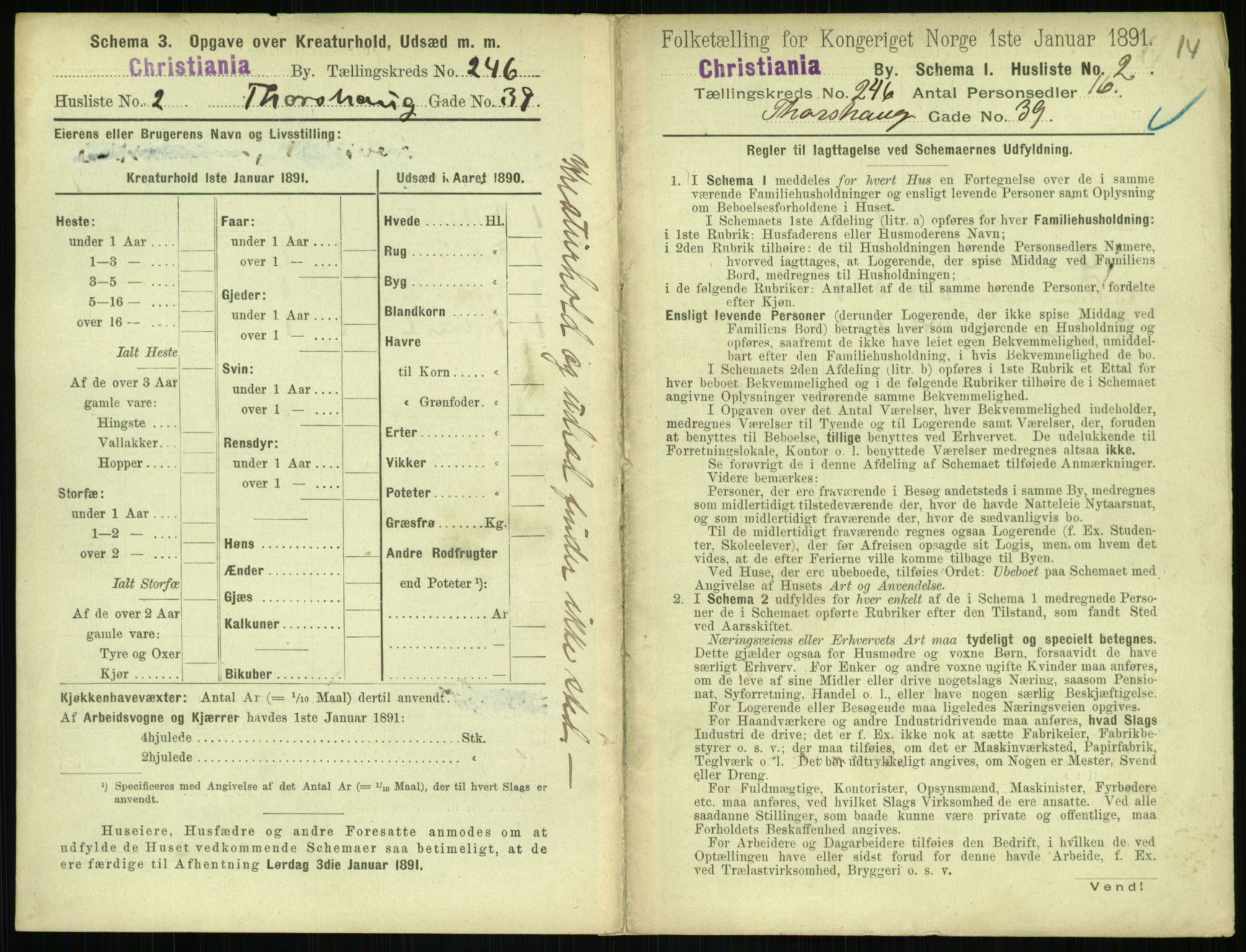 RA, 1891 census for 0301 Kristiania, 1891, p. 149941