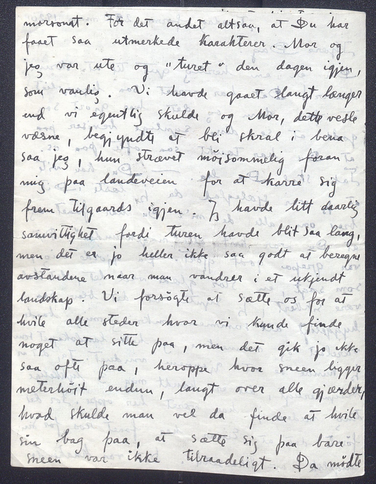 Harald Sohlberg, NMFK/NMFK-1057/D/L0001: Illustrerte brev fra Harald Sohlberg (1869-1935) til sønnen Dag Sohlberg, 1920-1928, p. 14