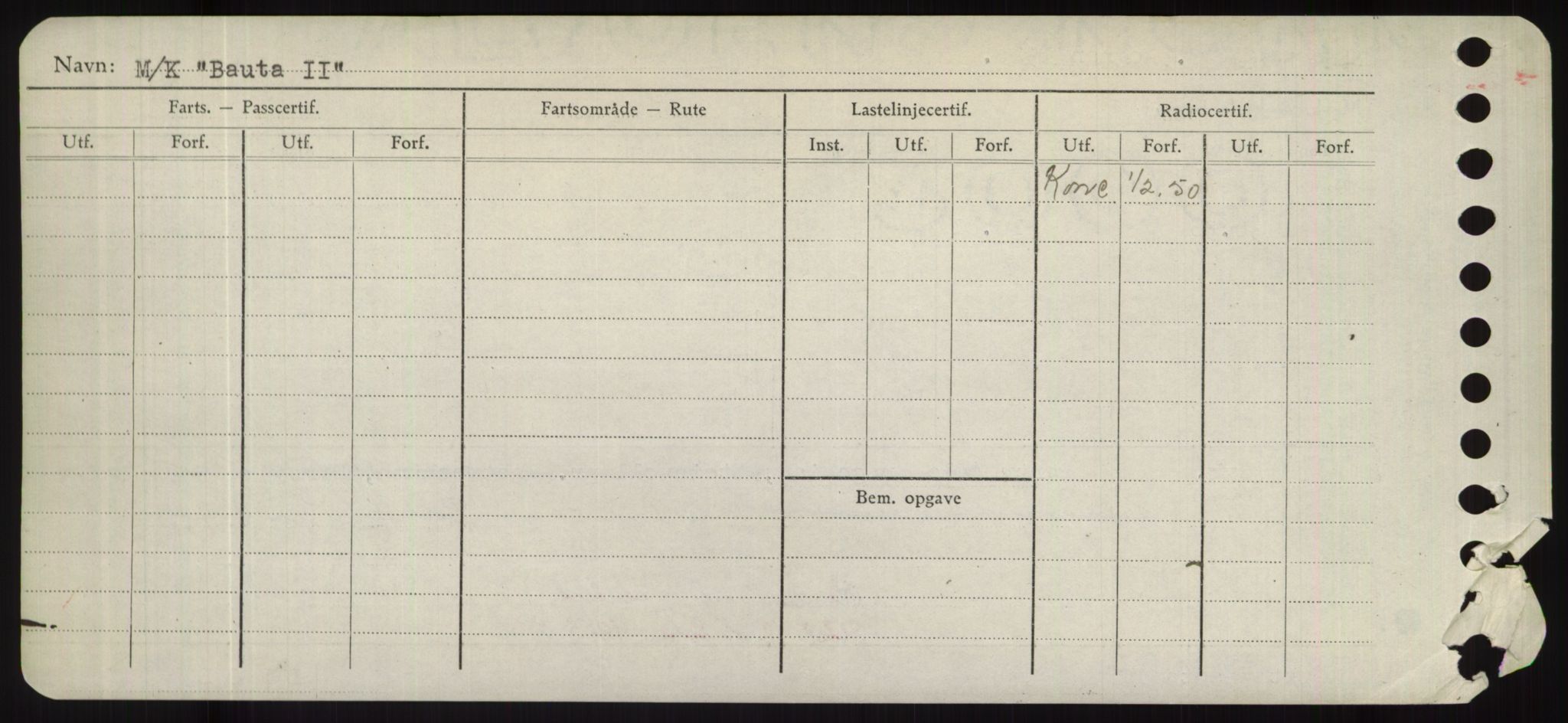 Sjøfartsdirektoratet med forløpere, Skipsmålingen, AV/RA-S-1627/H/Hd/L0003: Fartøy, B-Bev, p. 412