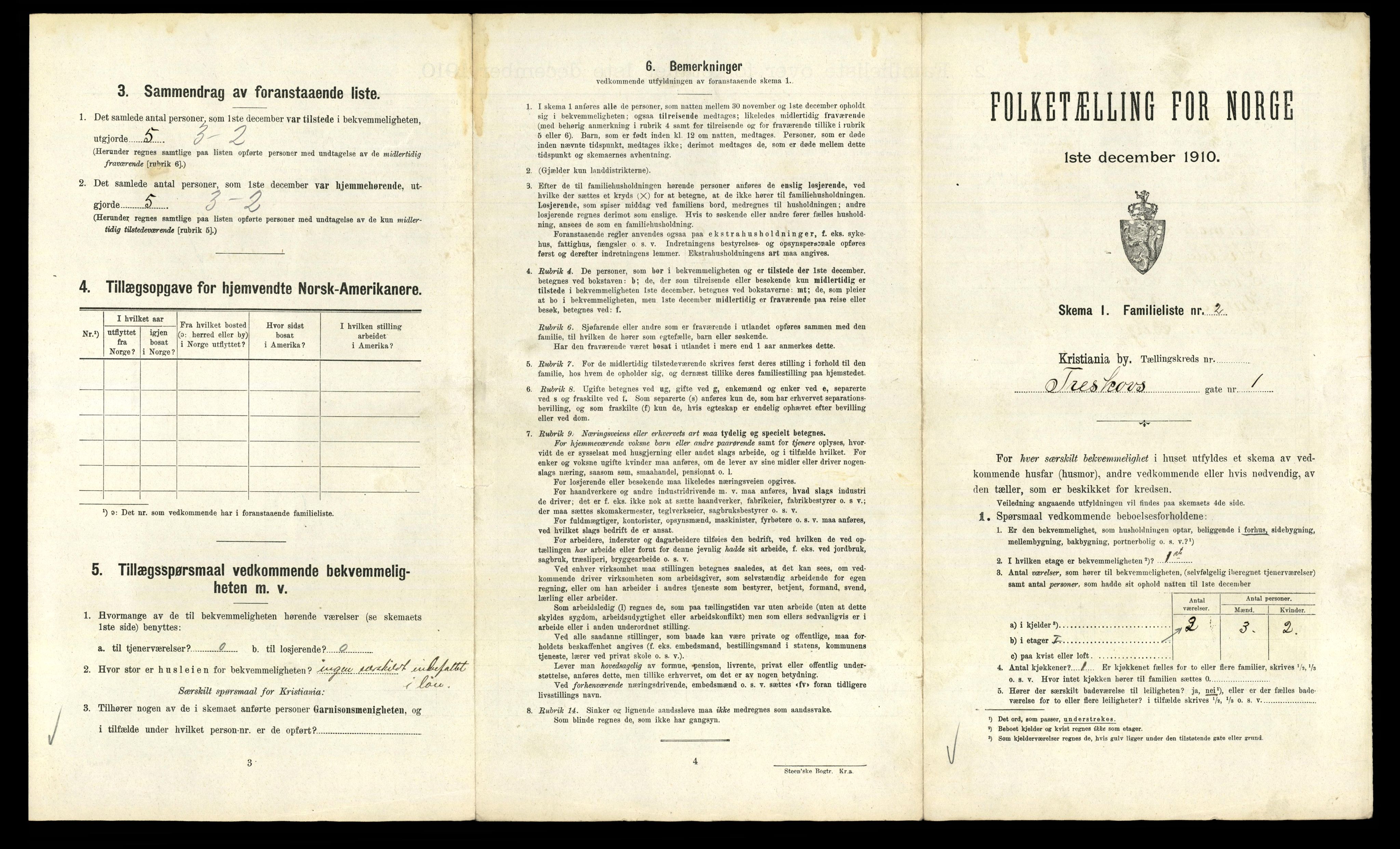 RA, 1910 census for Kristiania, 1910, p. 111107