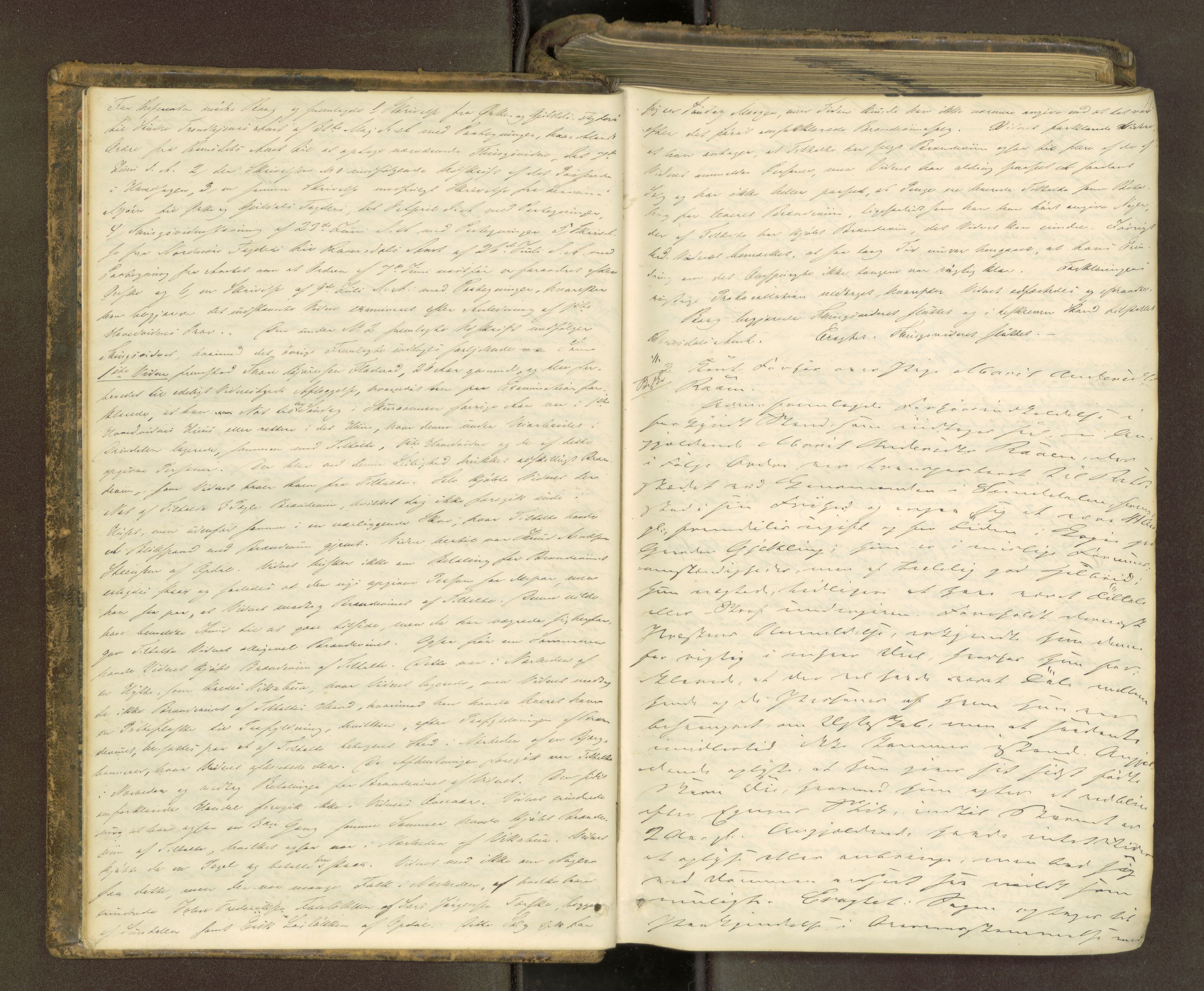 Nordmøre sorenskriveri, AV/SAT-A-4132/1/1/1B/L0006: Ekstrarettsprotokoll, 1853-1861, p. 3b-4a