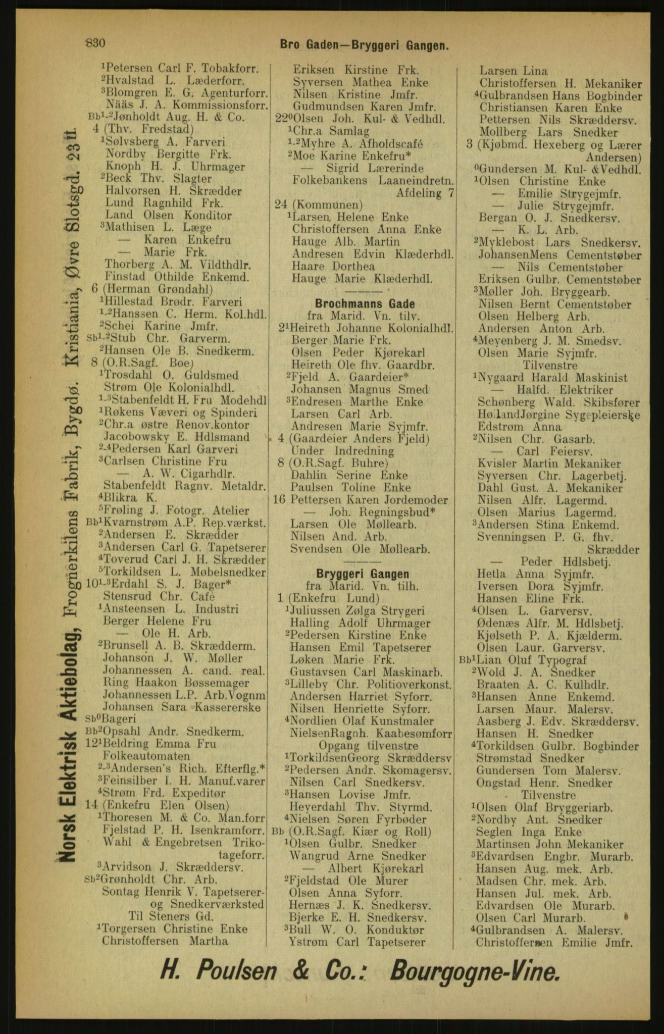 Kristiania/Oslo adressebok, PUBL/-, 1900, p. 830