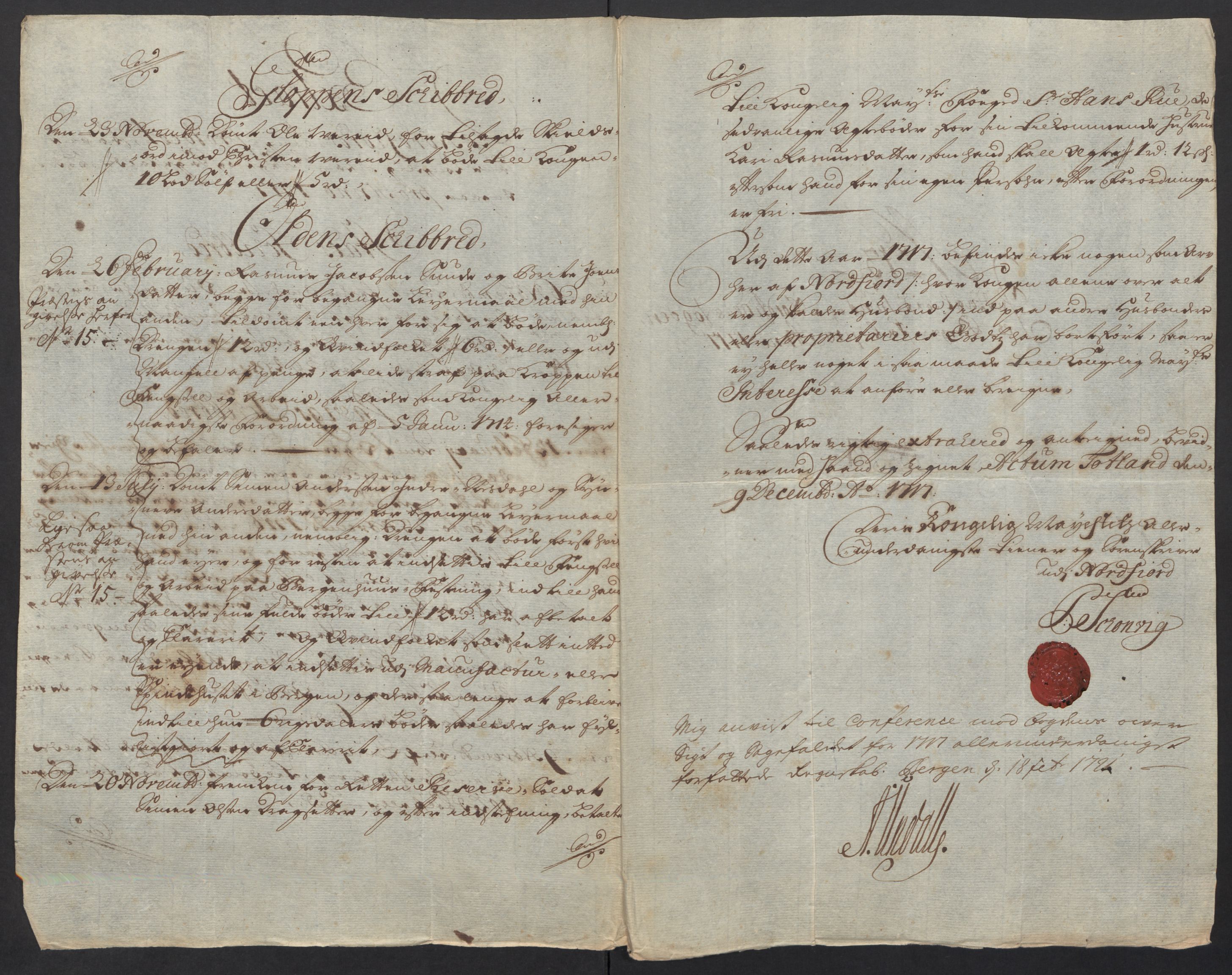 Rentekammeret inntil 1814, Reviderte regnskaper, Fogderegnskap, AV/RA-EA-4092/R53/L3441: Fogderegnskap Sunn- og Nordfjord, 1717-1718, p. 119