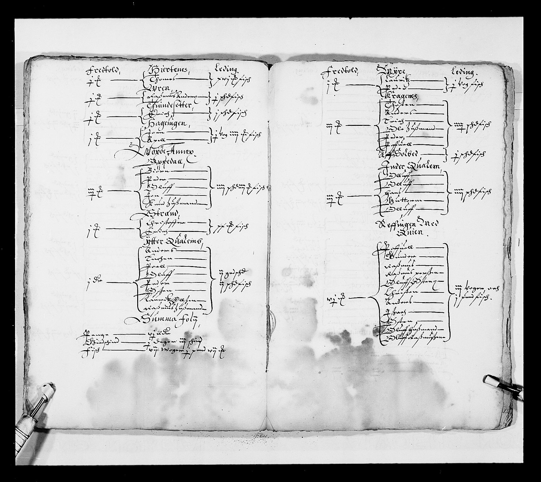 Stattholderembetet 1572-1771, AV/RA-EA-2870/Ek/L0025/0001: Jordebøker 1633-1658: / Jordebøker for Bergenhus len, 1645-1646, p. 233