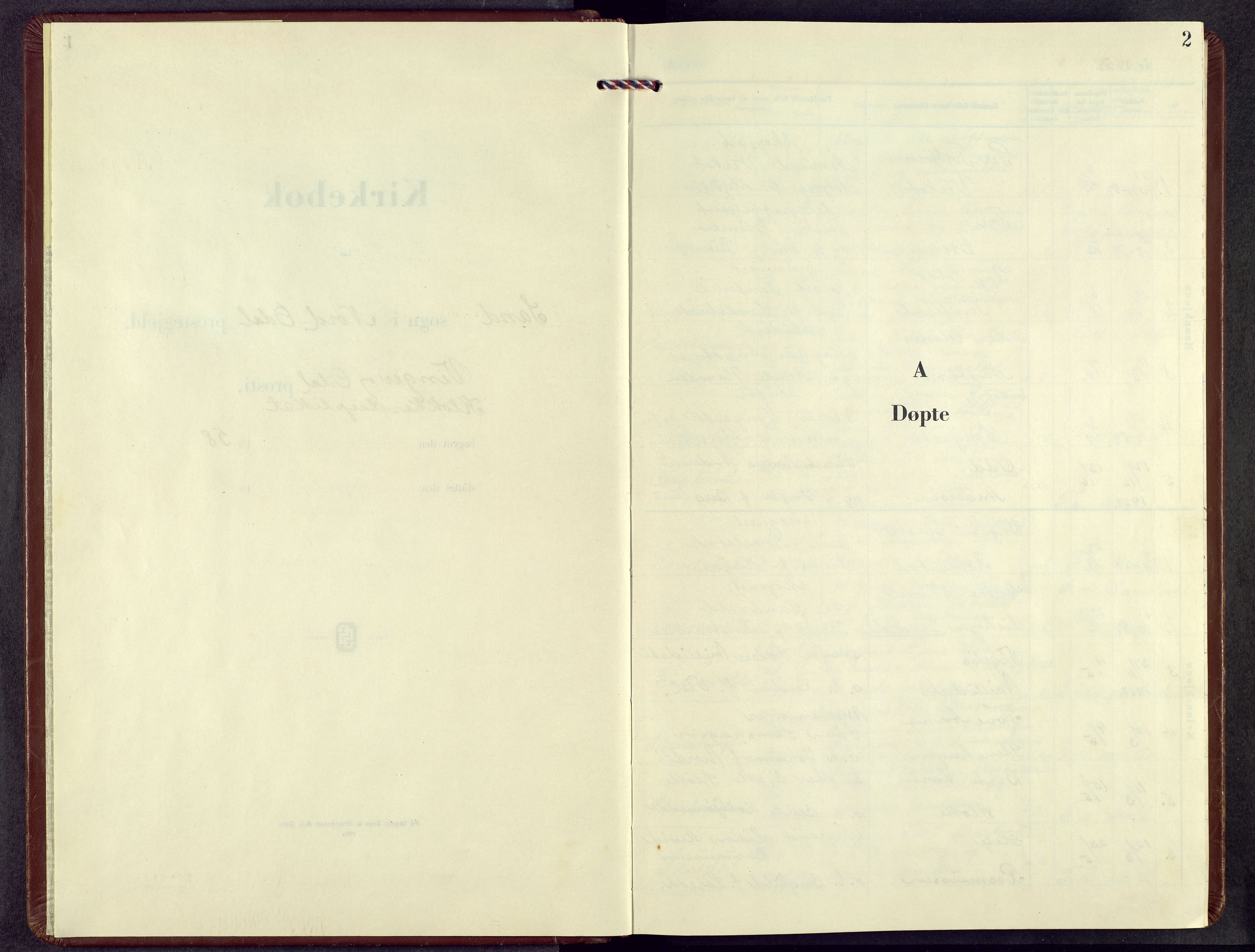 Nord-Odal prestekontor, SAH/PREST-032/H/Ha/Hab/L0010: Parish register (copy) no. 10, 1958-1972, p. 2